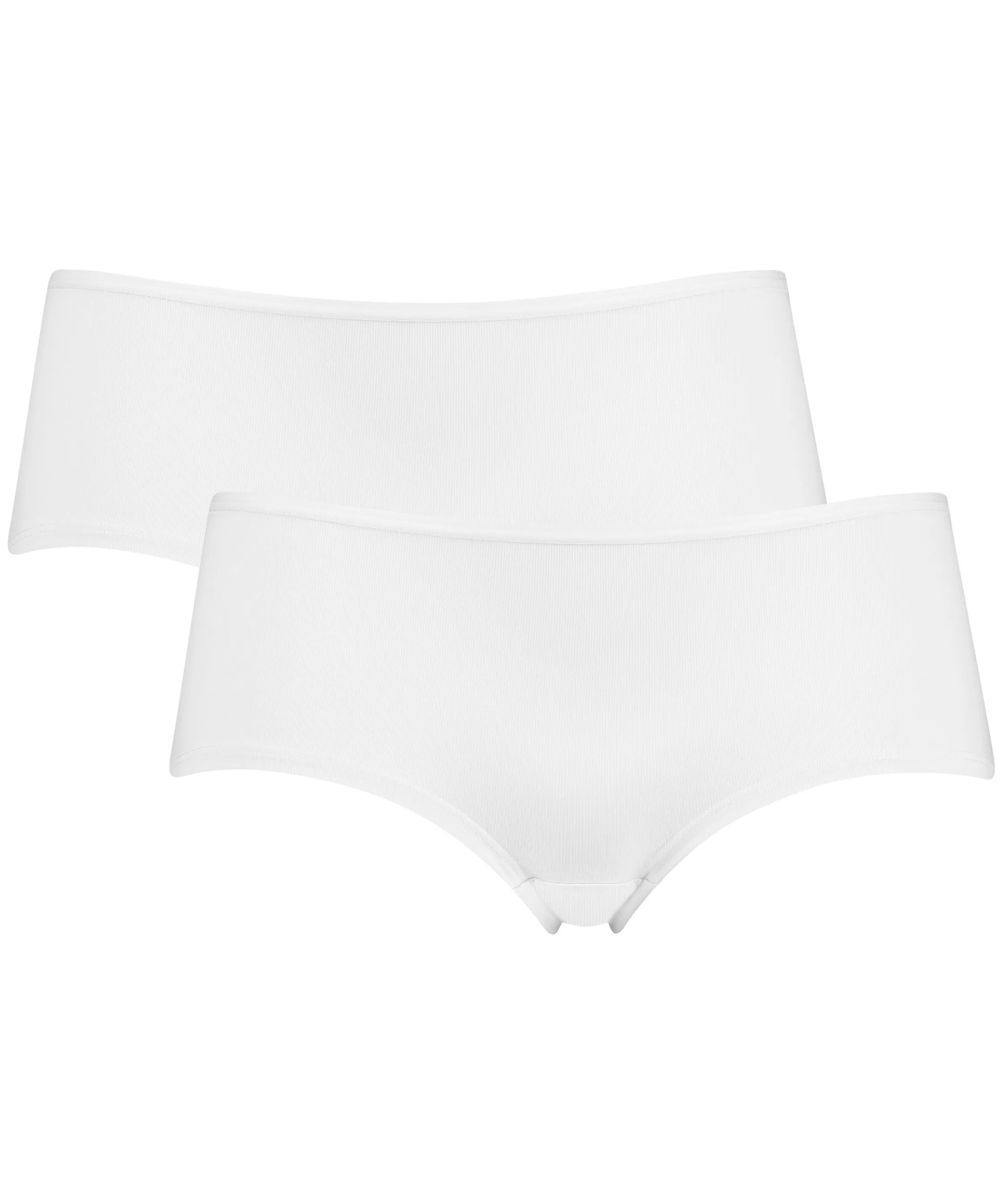 Hunkemöller Katoenen Slips*2 Katoenen Boxers Kim Wit