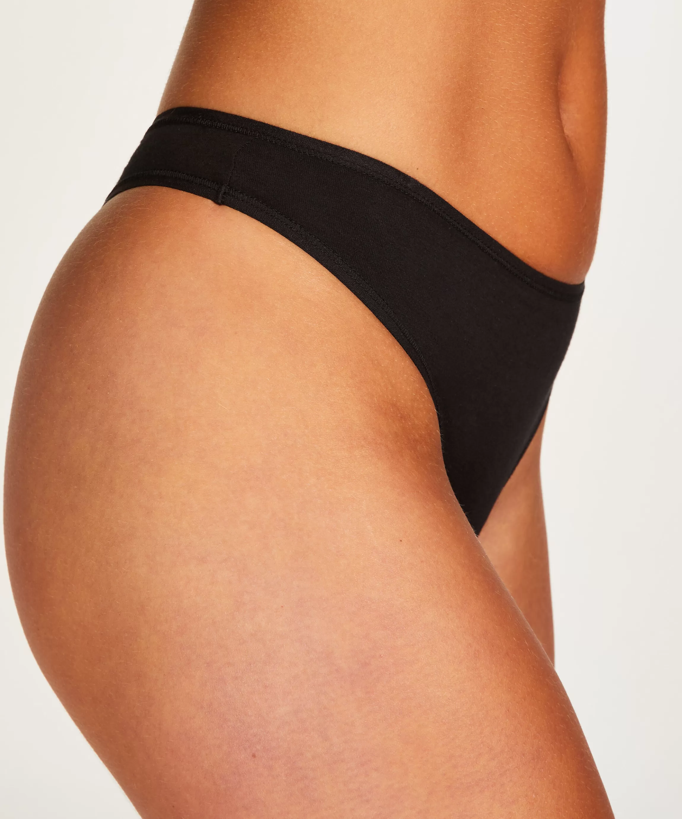 Hunkemöller Strings & Boxerstrings*2 Katoenen Strings Kim Zwart