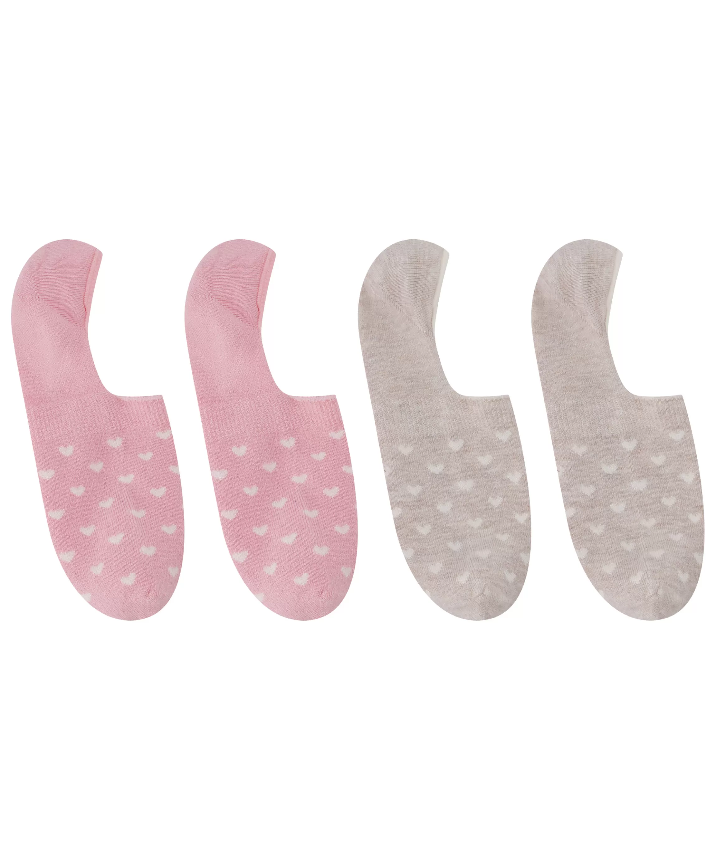 Hunkemöller Sokken*2 Paar Footsies Roze