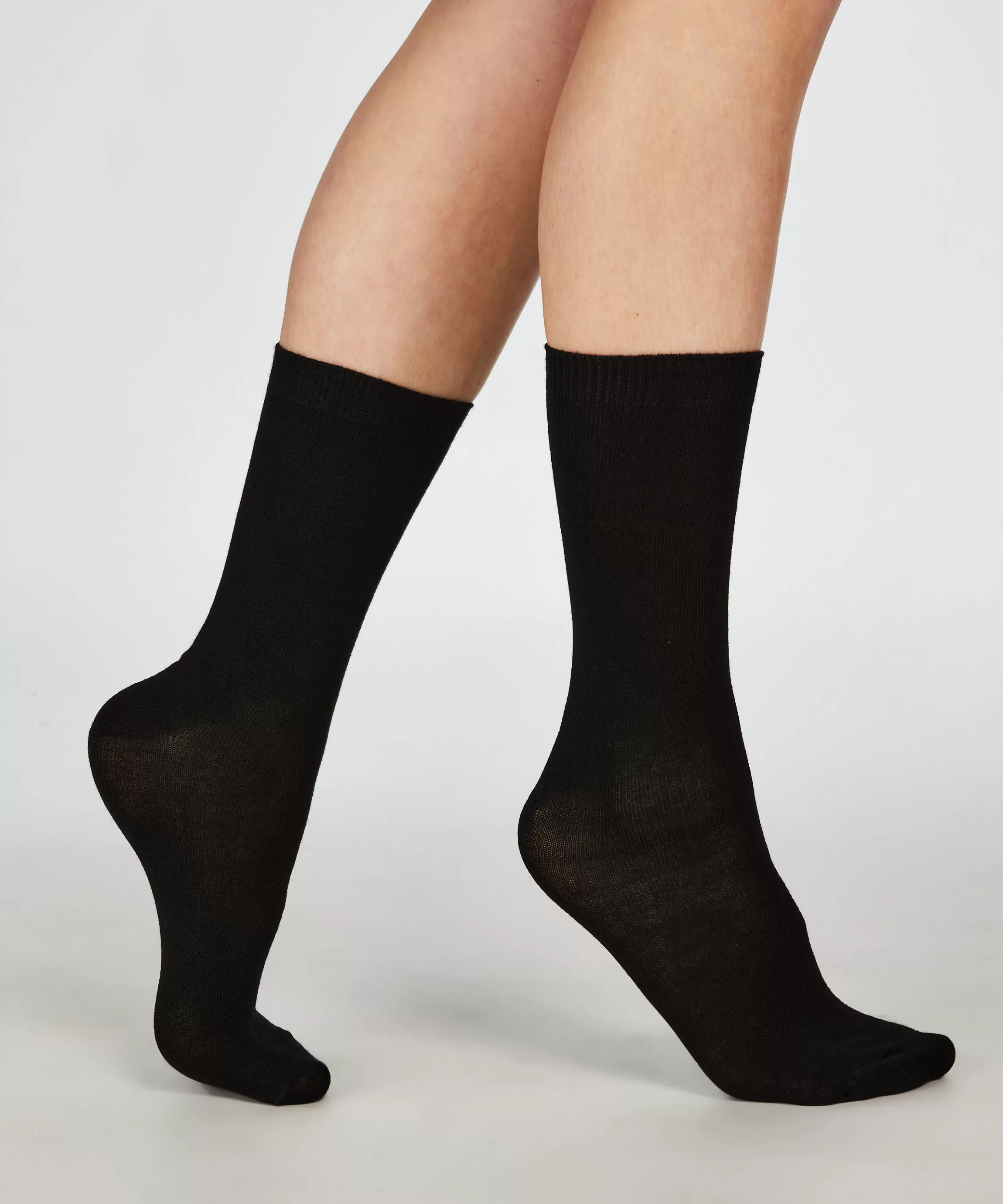 Hunkemöller Sokken*2-Pack Enkelsokken Zwart