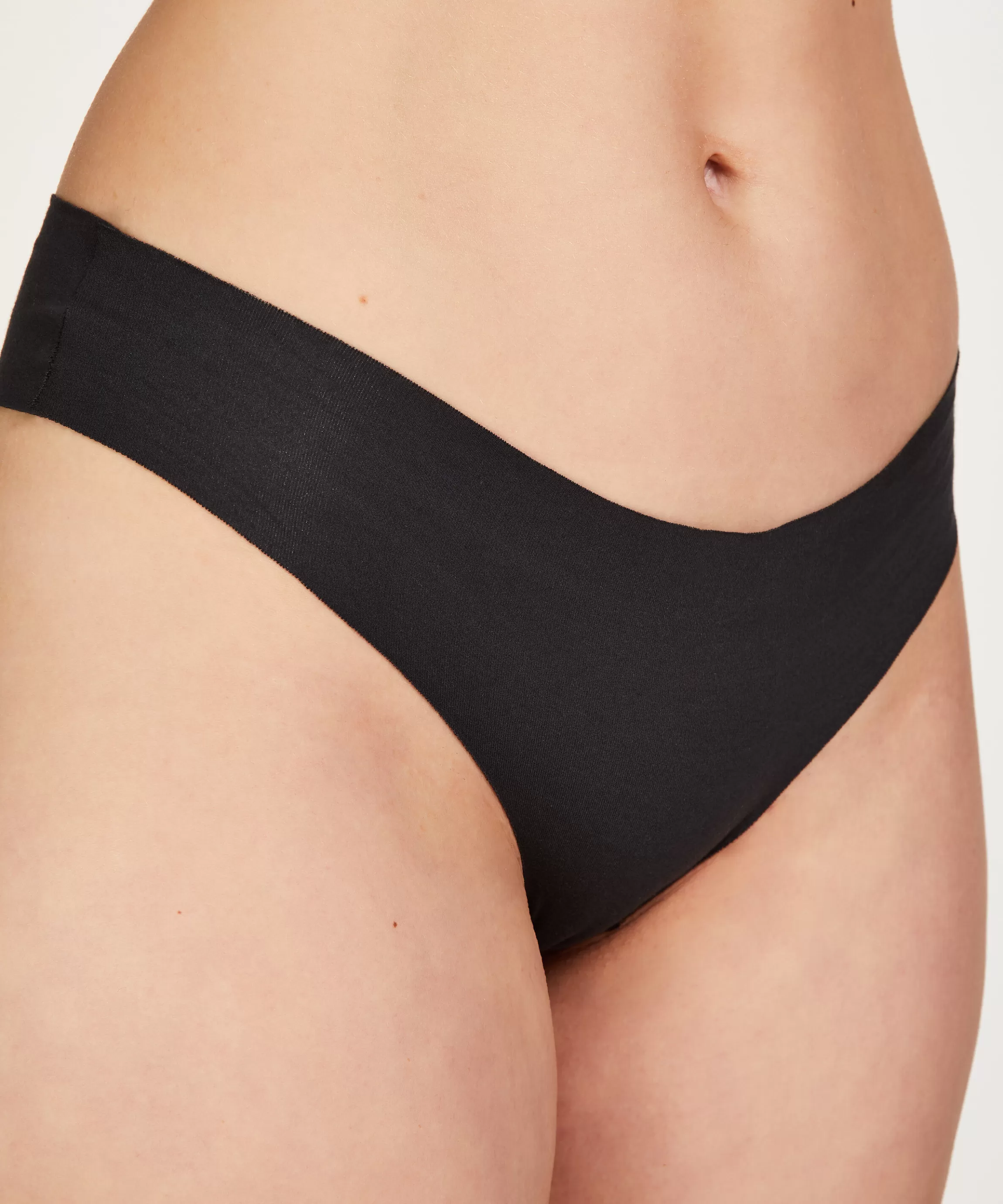 Hunkemöller Brazilians & V-Shapes*6-Pack Invisible Brazilian Katoen Blauw