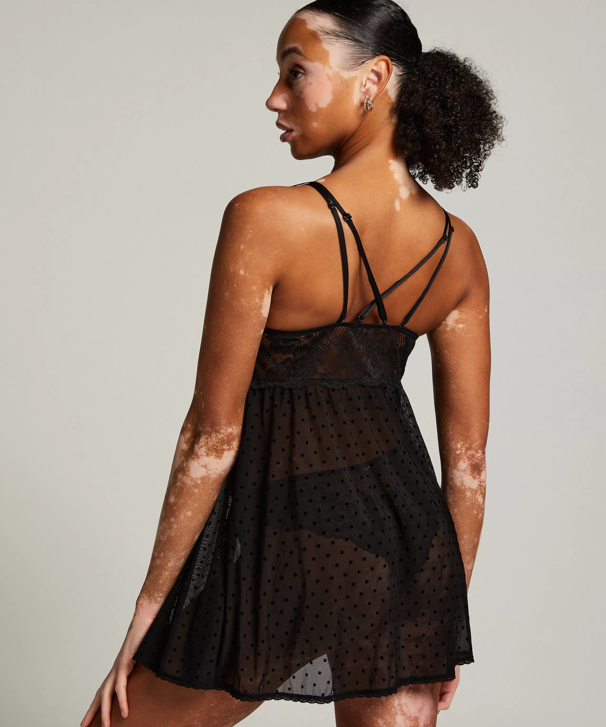 Hunkemöller Slipdresses & Babydolls*Babydoll Beatriz Zwart