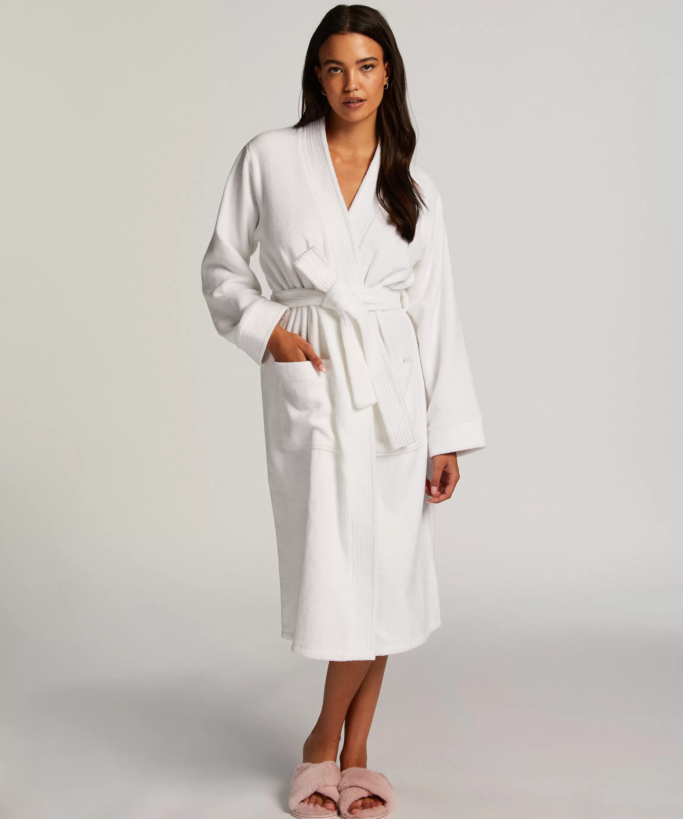 Hunkemöller Badjassen*Badjas Quilt Paars