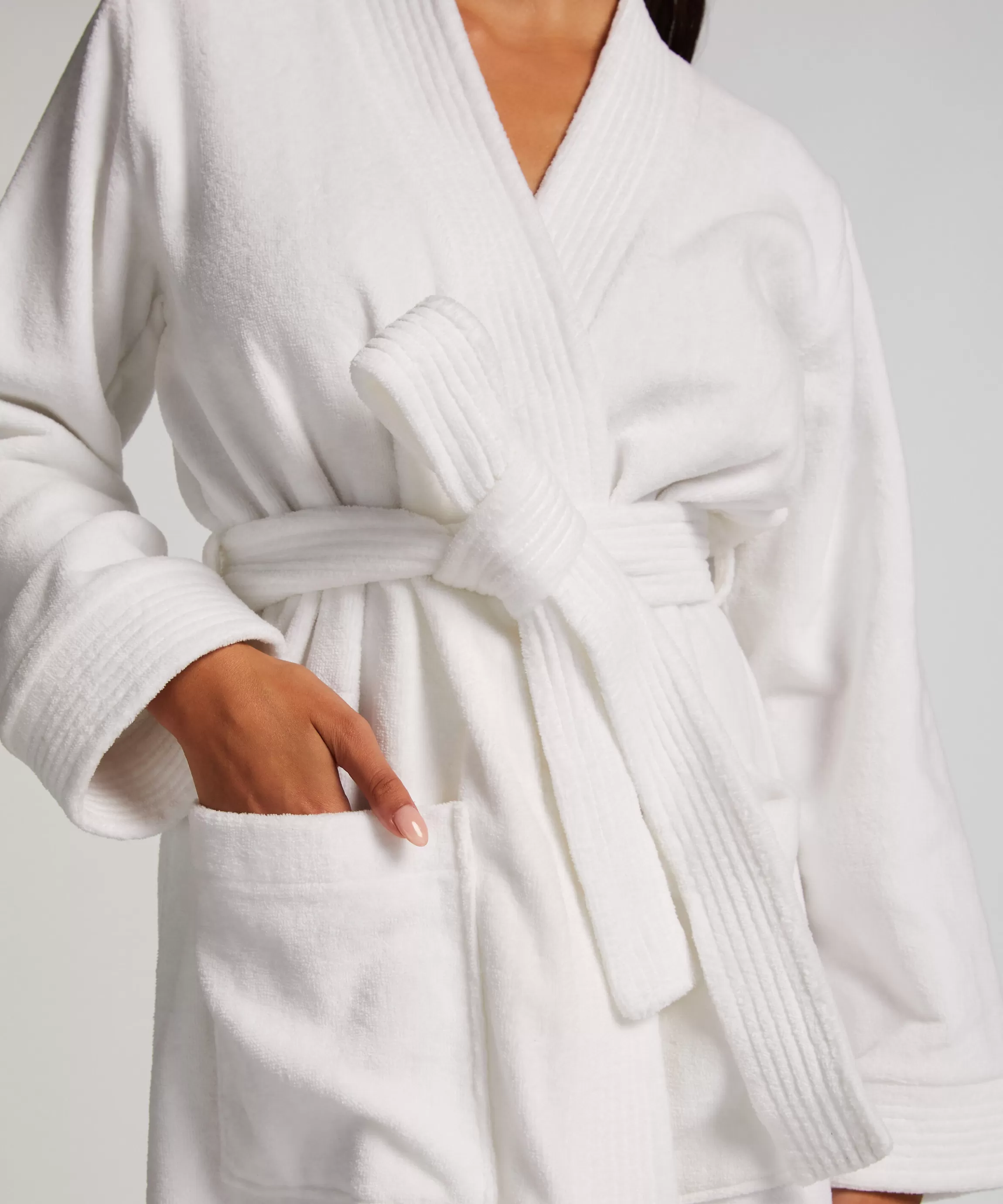 Hunkemöller Badjassen*Badjas Quilt Paars