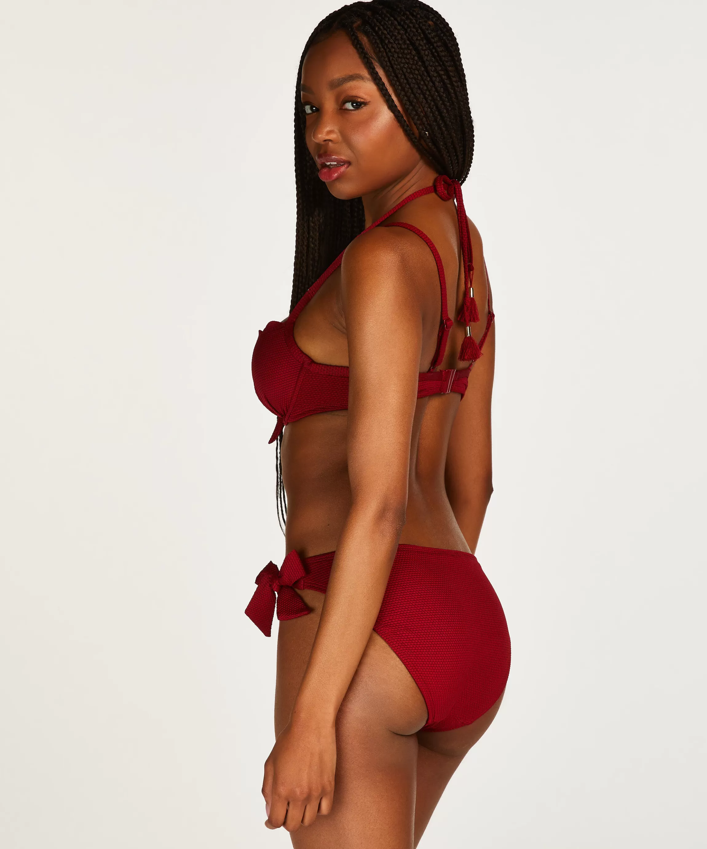 Hunkemöller Bikini'S*Bikinibroekje Scallop Rood