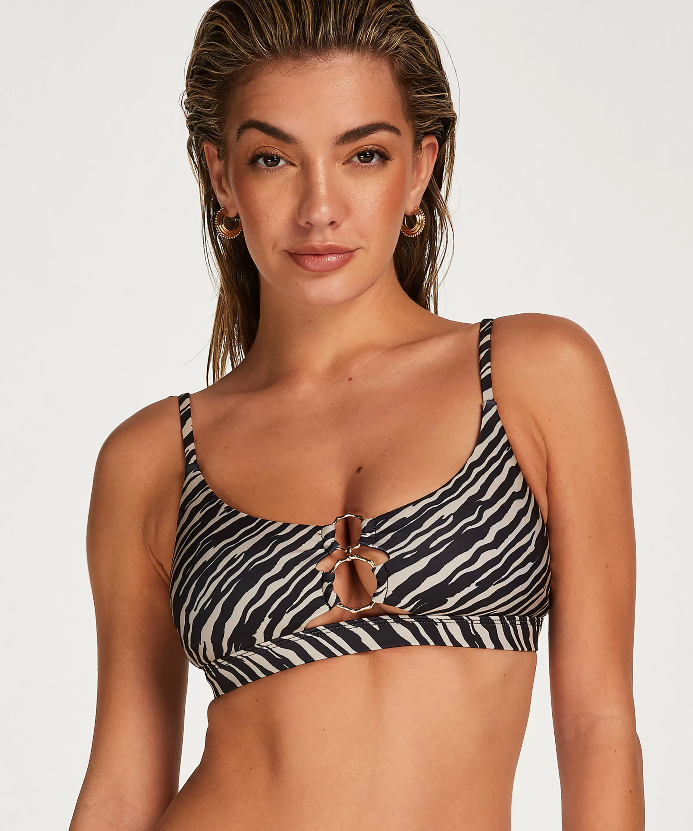 Hunkemöller Bikini'S*Bikinitop Zebra Bruin