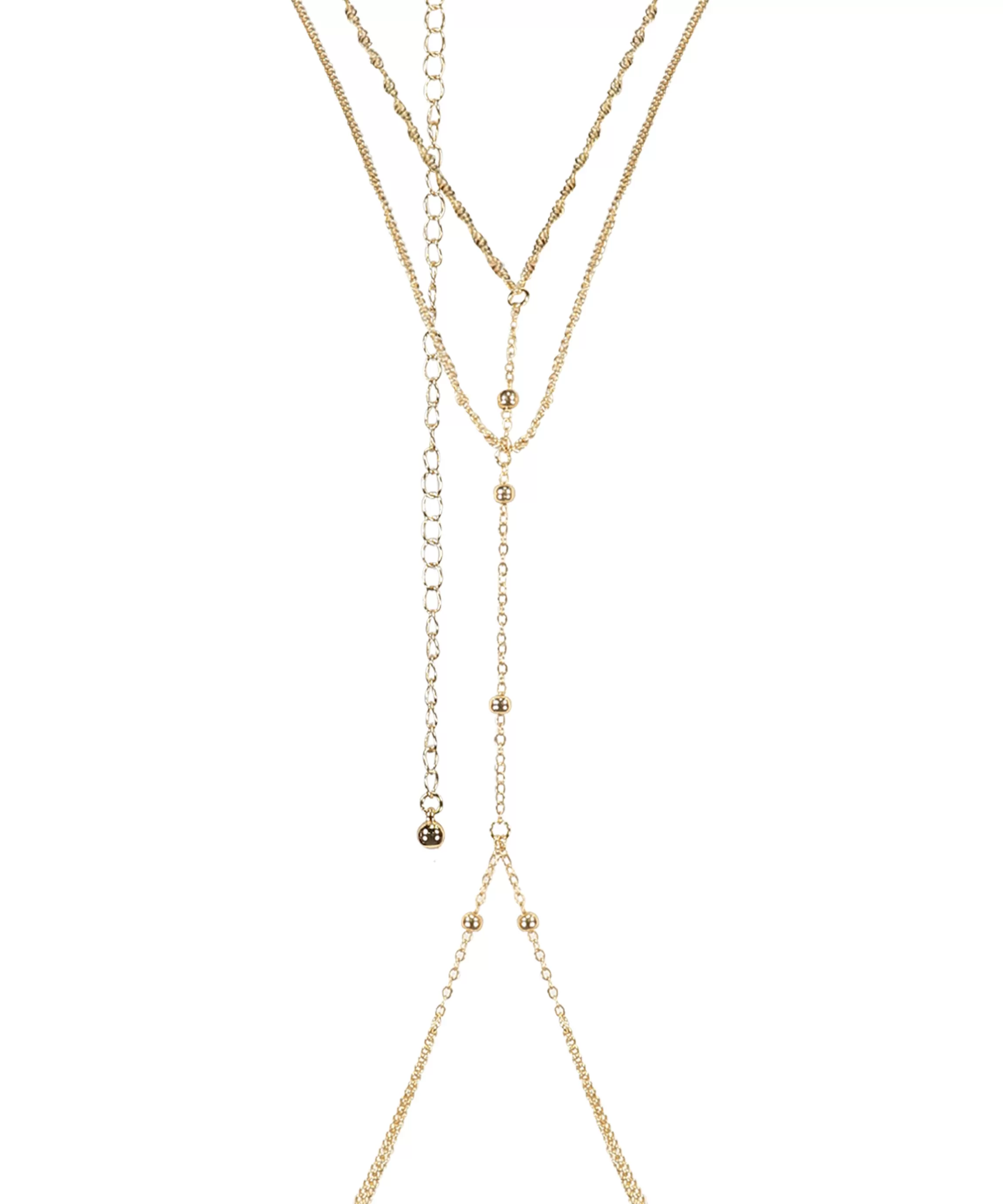 Hunkemöller Strandaccessoires*Body Chain Harnas Geel