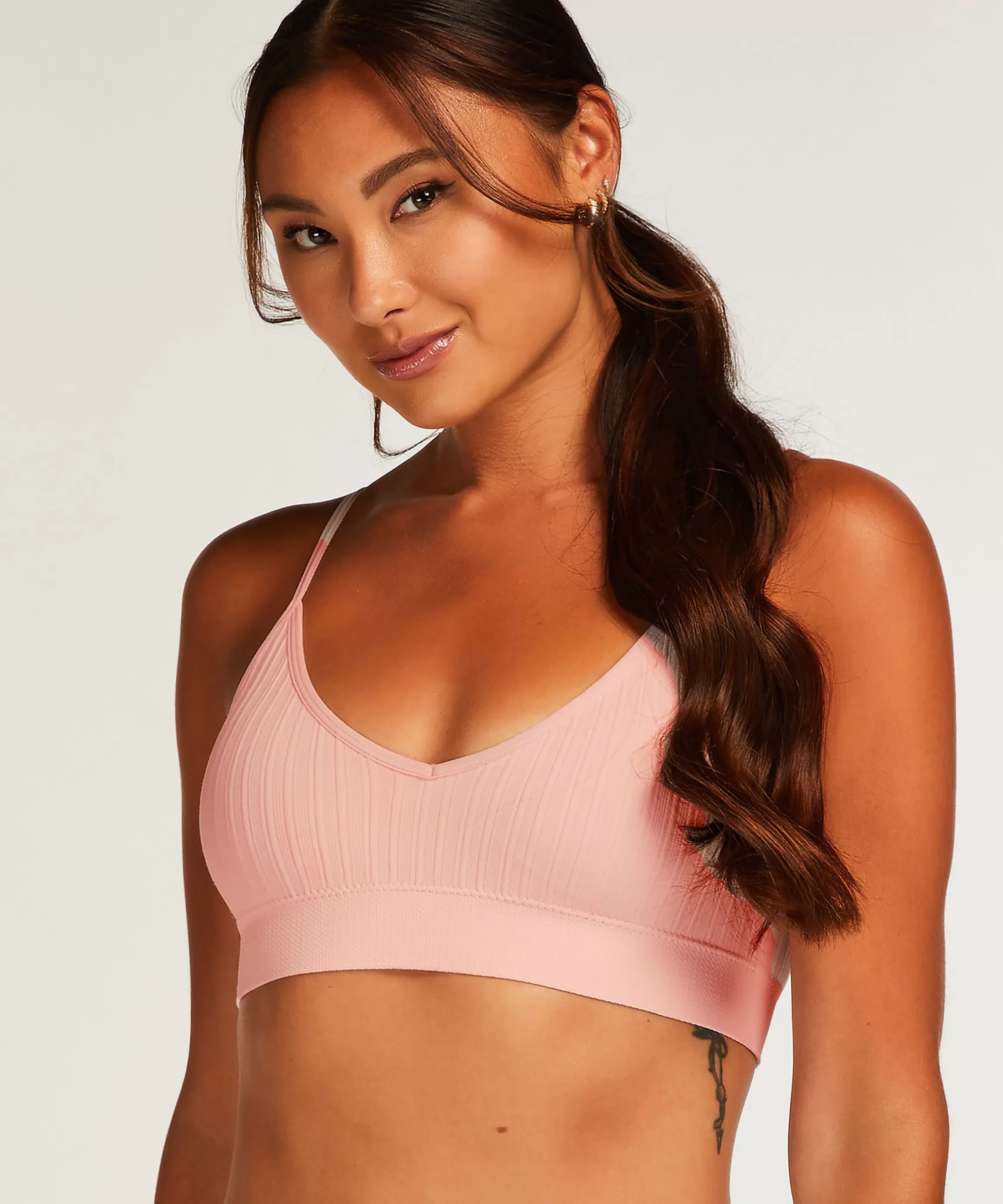 Hunkemöller Bh'S Zonder Beugel*Bralette Dianne Roze