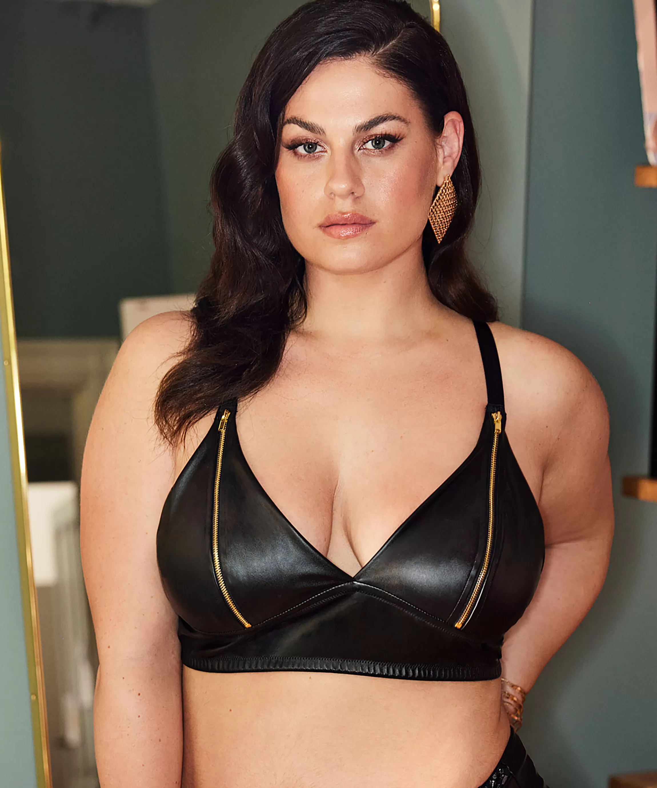 Hunkemöller Bh'S Zonder Beugel*Bralette Matrix Curvy Zwart