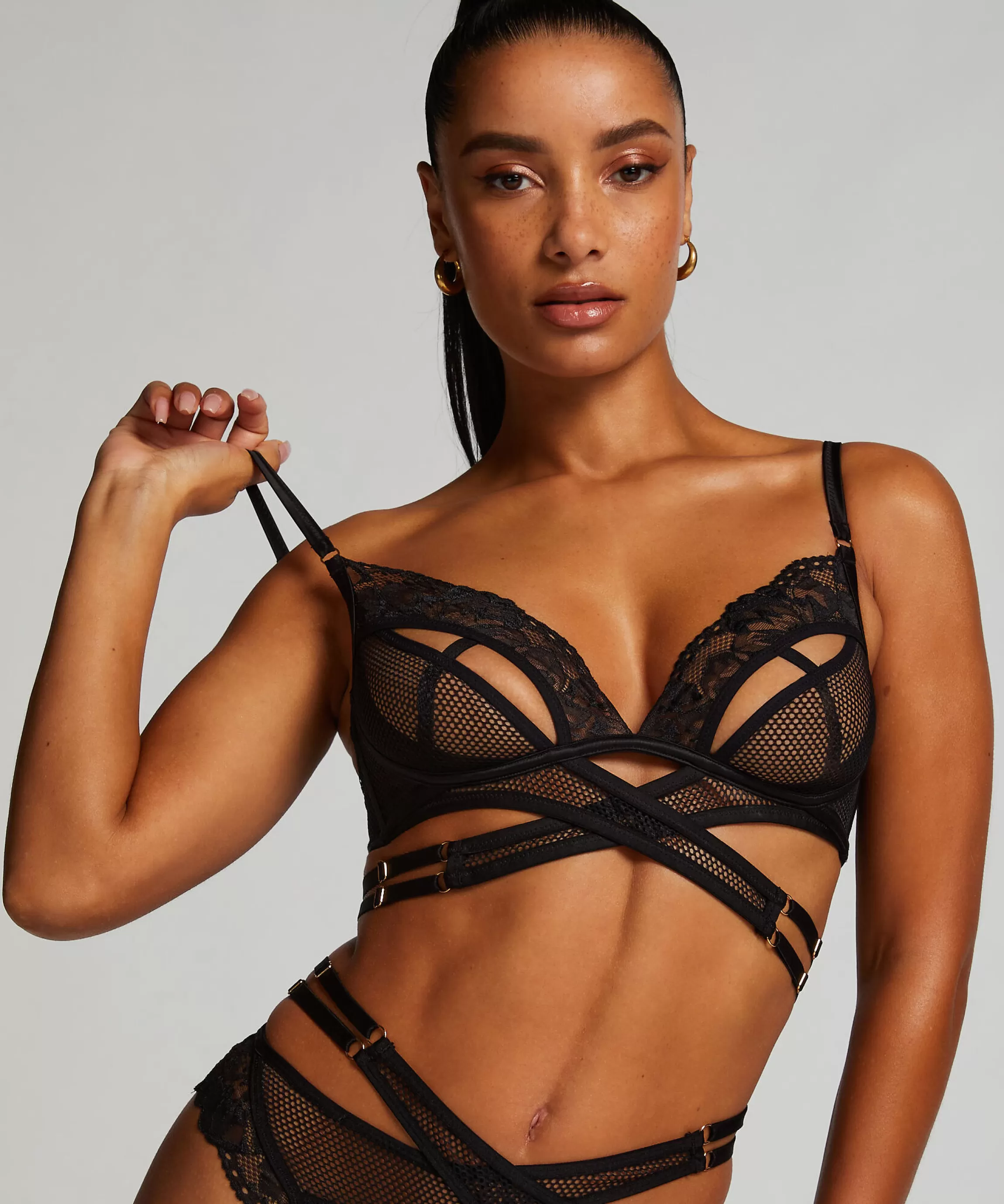 Hunkemöller Bh'S Zonder Beugel*Bralette Pleasure Zwart