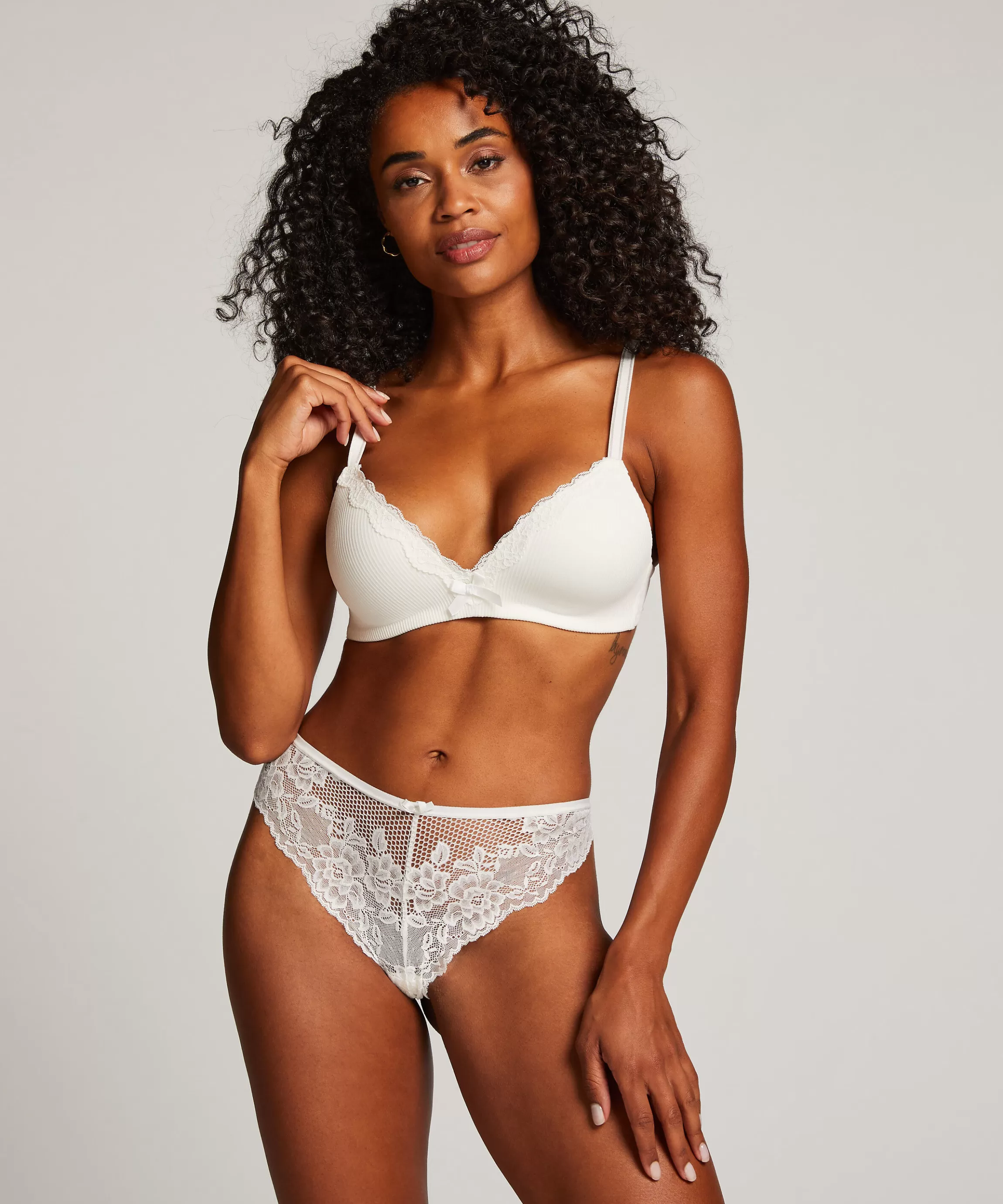 Hunkemöller Brazilians & V-Shapes*Brazilian Bianca Wit