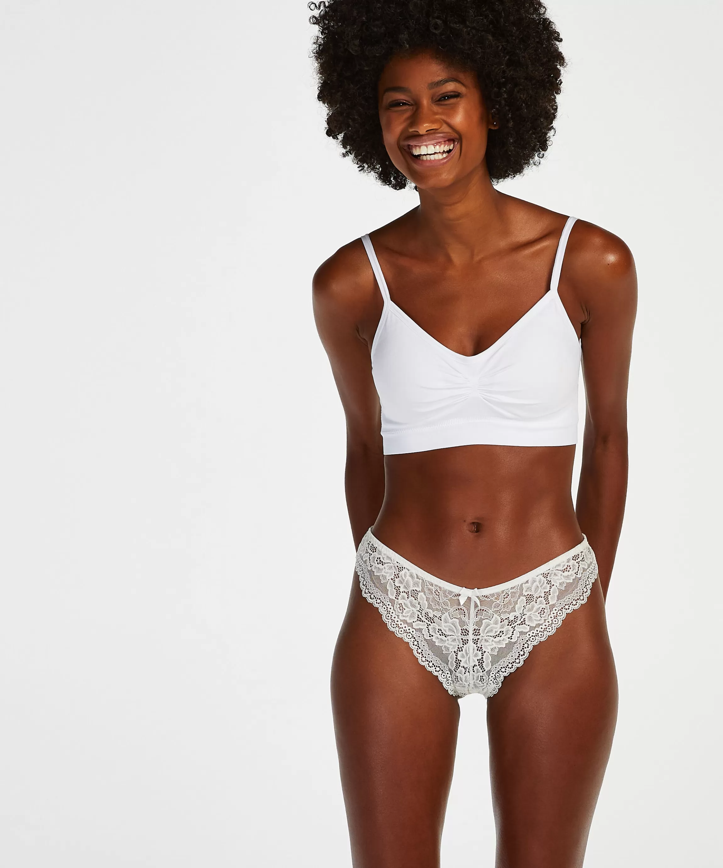 Hunkemöller Brazilians & V-Shapes*Brazilian Chelsea Wit