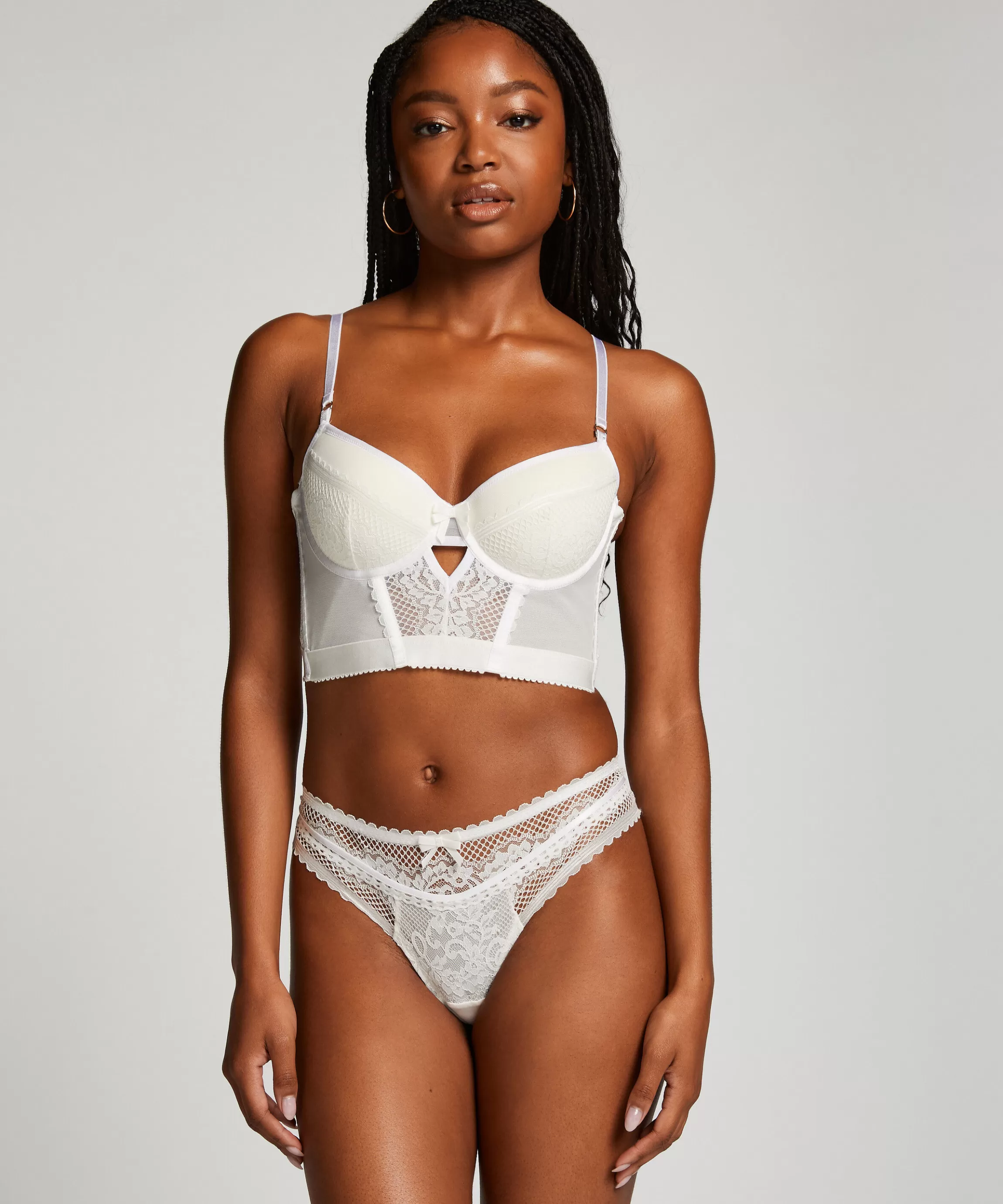Hunkemöller Brazilians & V-Shapes*Brazilian Malika Wit