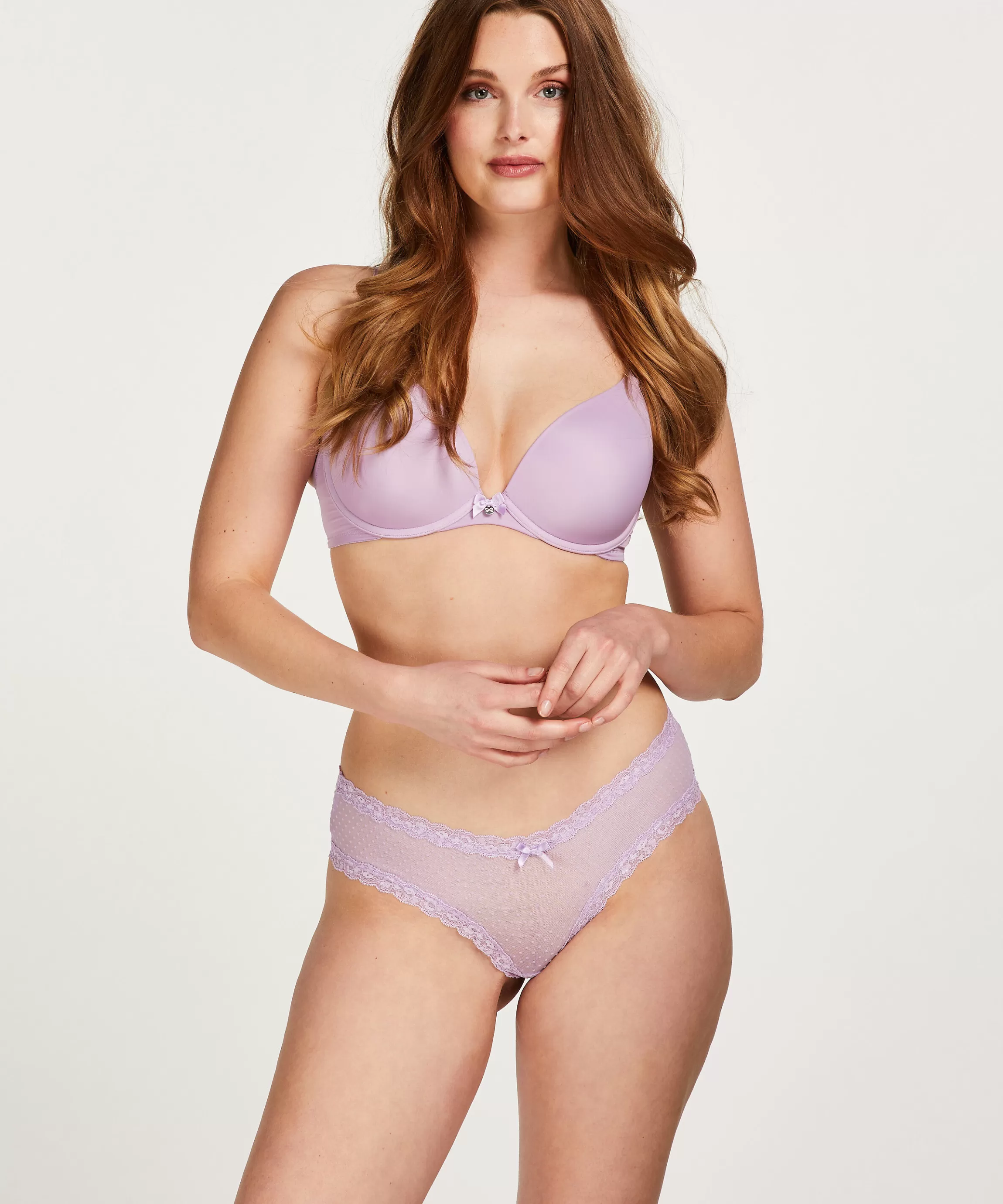 Hunkemöller Brazilians & V-Shapes*Brazilian V-Shape Mesh Paars