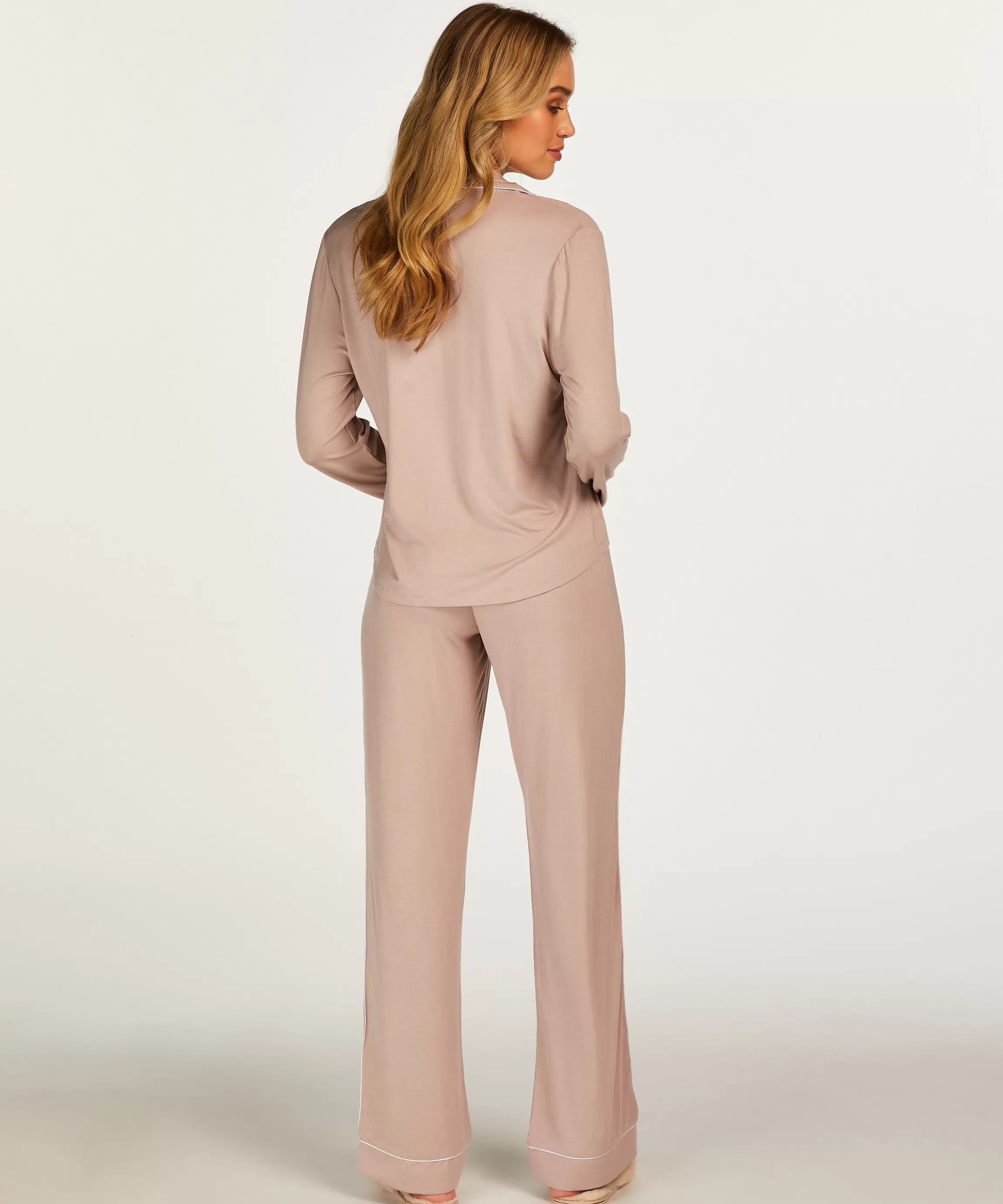Hunkemöller Pyjama'S*Broek Jersey Essential Beige