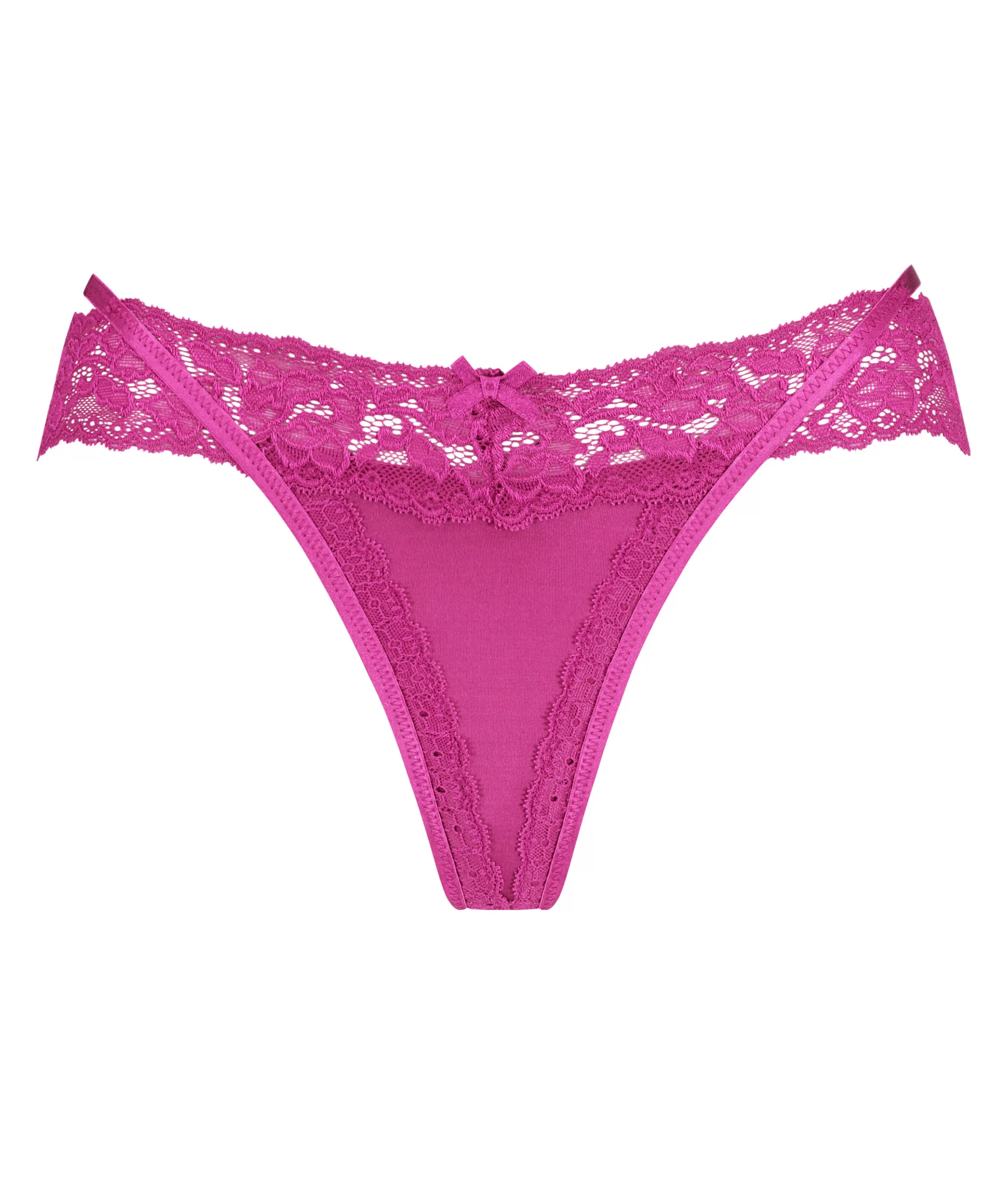 Hunkemöller Strings & Boxerstrings*Extra Lage V-String Elliena Roze