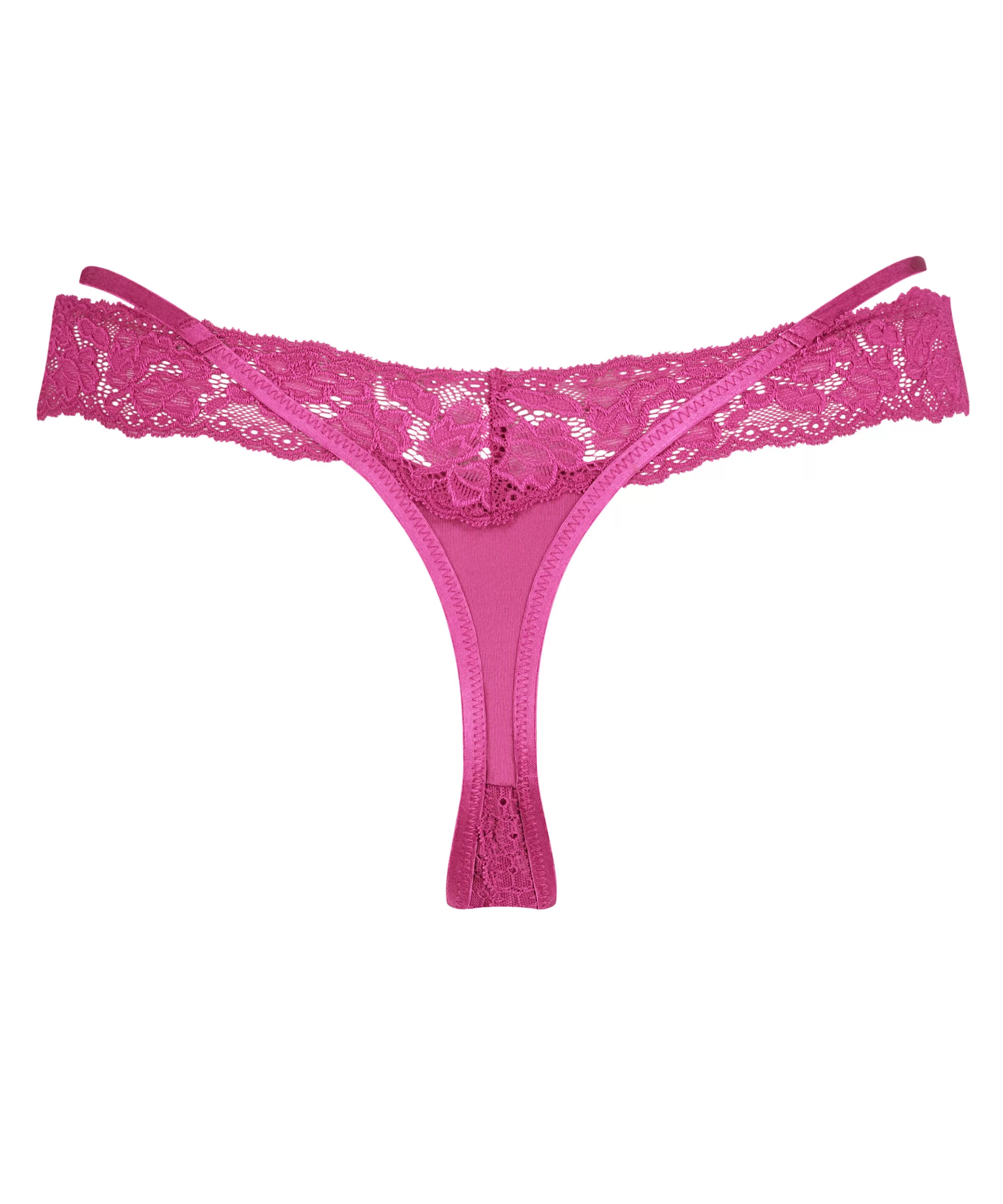 Hunkemöller Strings & Boxerstrings*Extra Lage V-String Elliena Roze