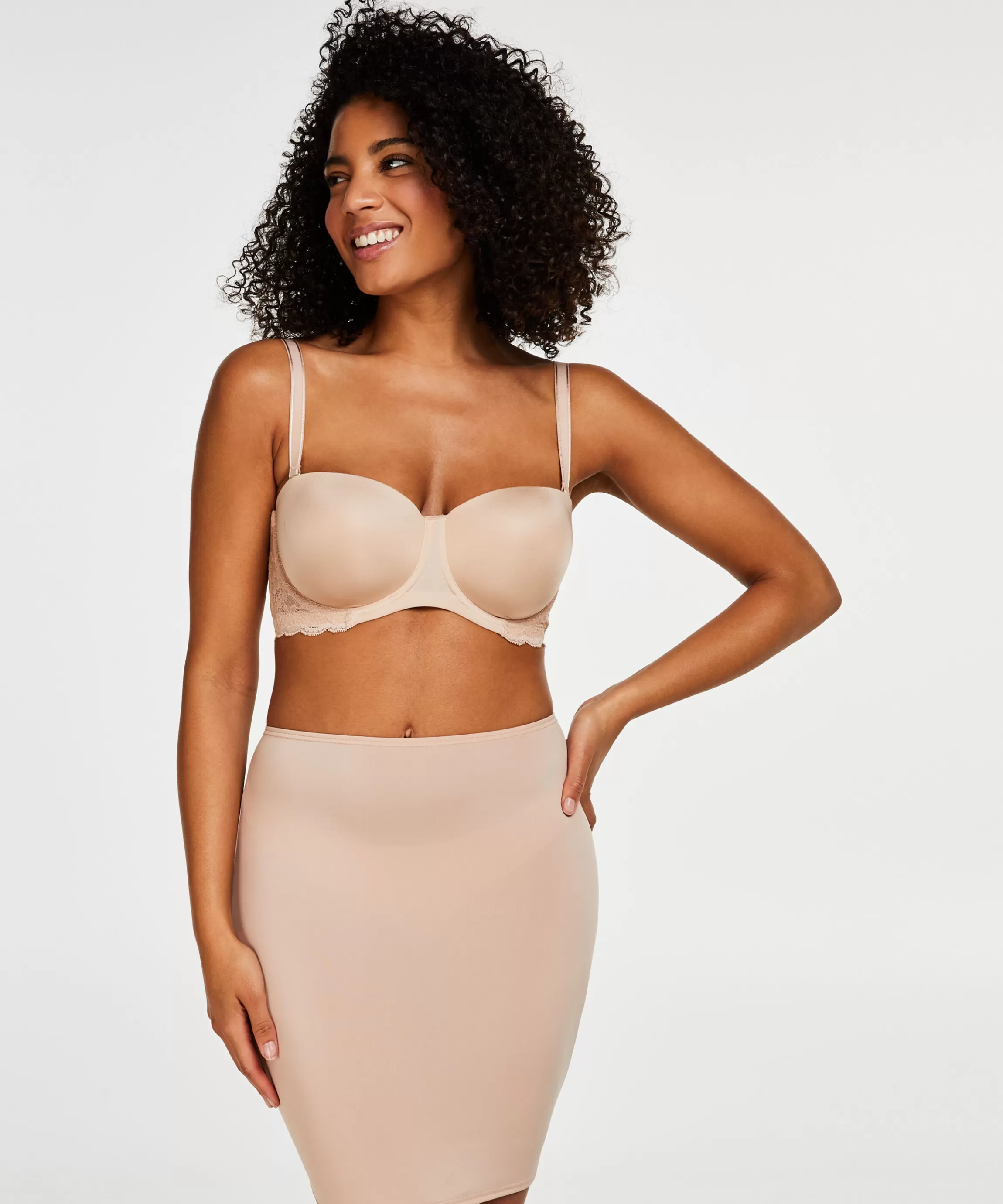Hunkemöller Shapewear*Gladmakende Onderrok Beige