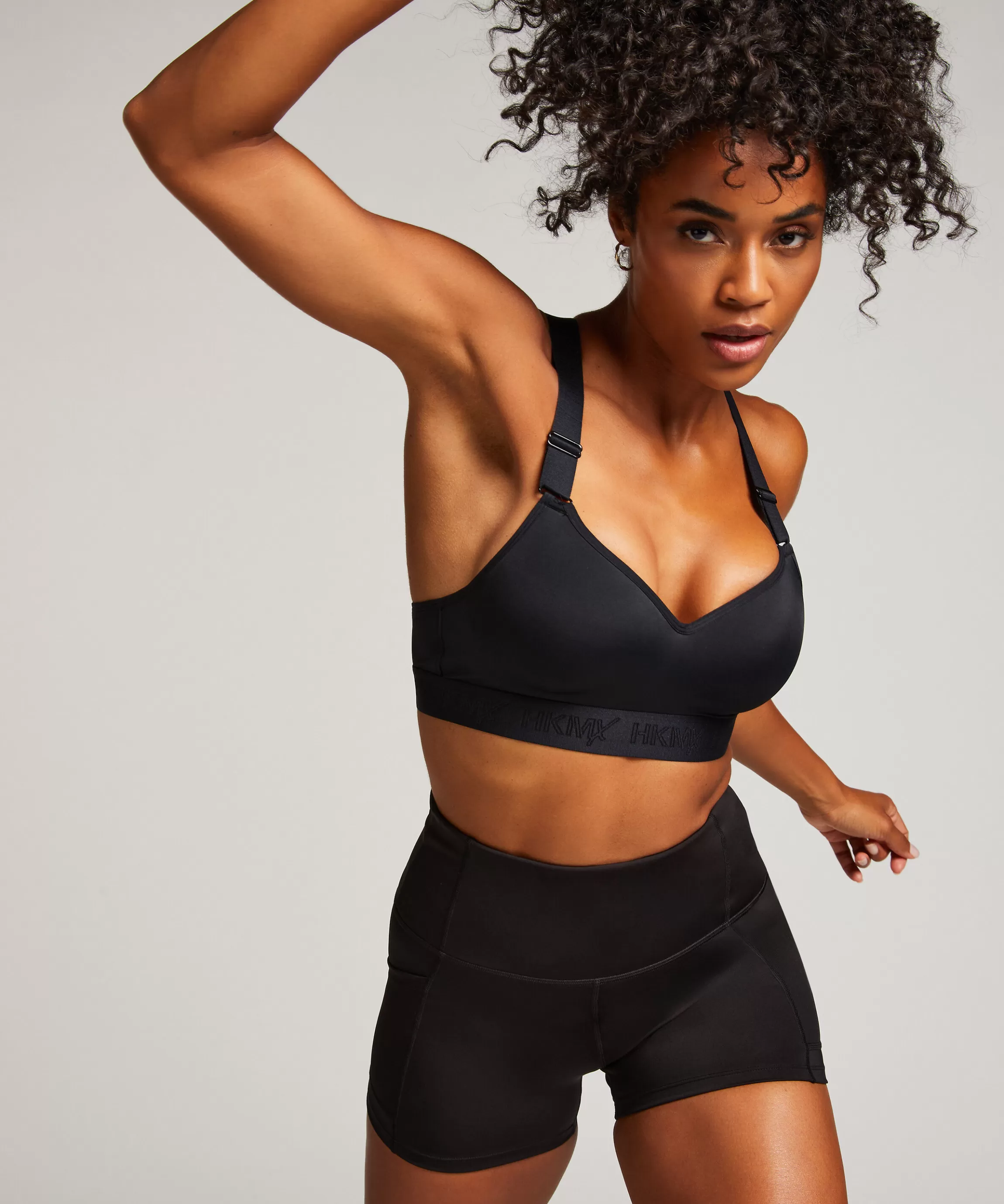 Hunkemöller Sportleggings*Hkmx High Waist Shorts Oh My Squat Zwart