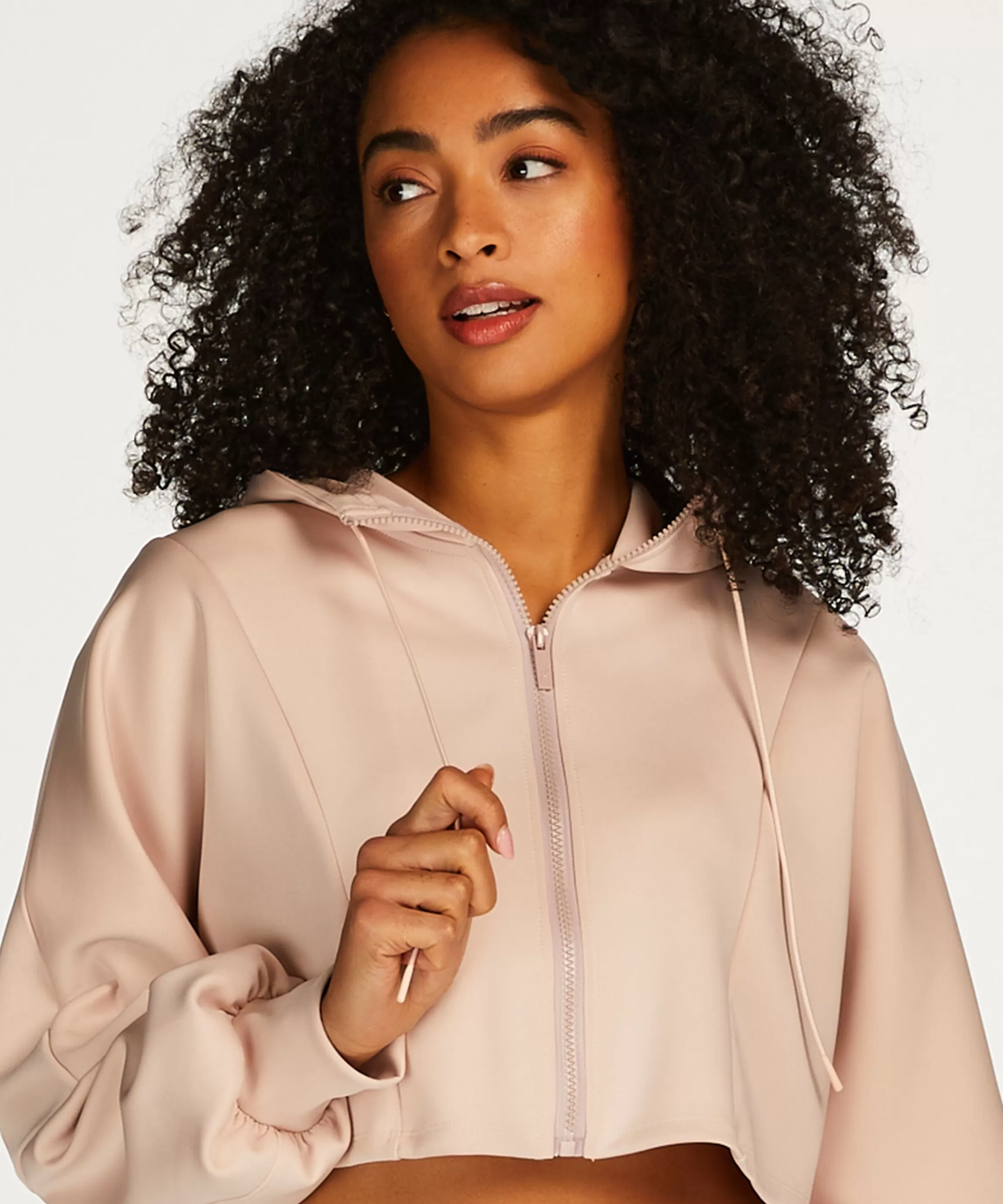 Hunkemöller Sport Tops*Hkmx Hoodie Paars