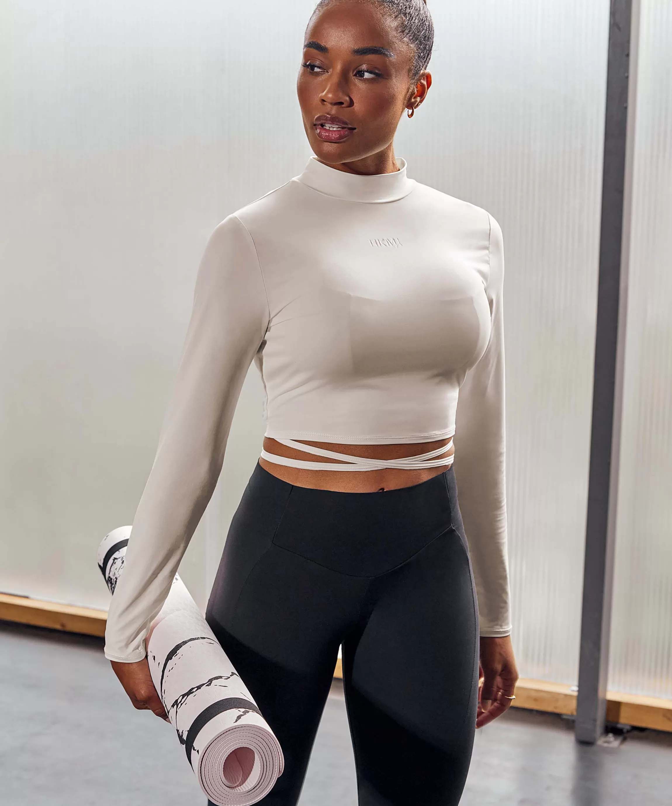 Hunkemöller Sportleggings*Hkmx Make Me Zen High Waisted Legging Zwart