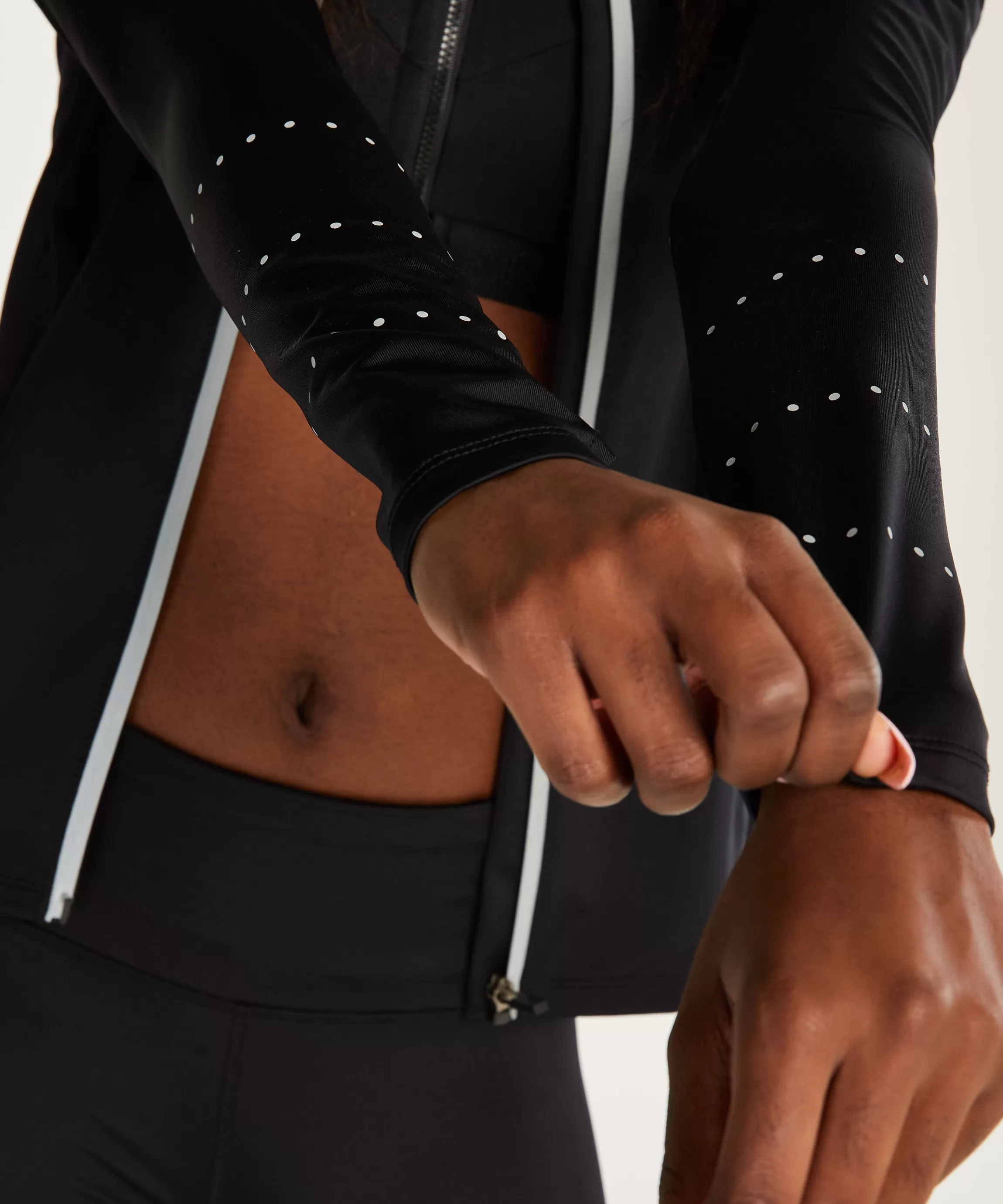 Hunkemöller Sport Tops*Hkmx Run Baby Run Jacket Zwart