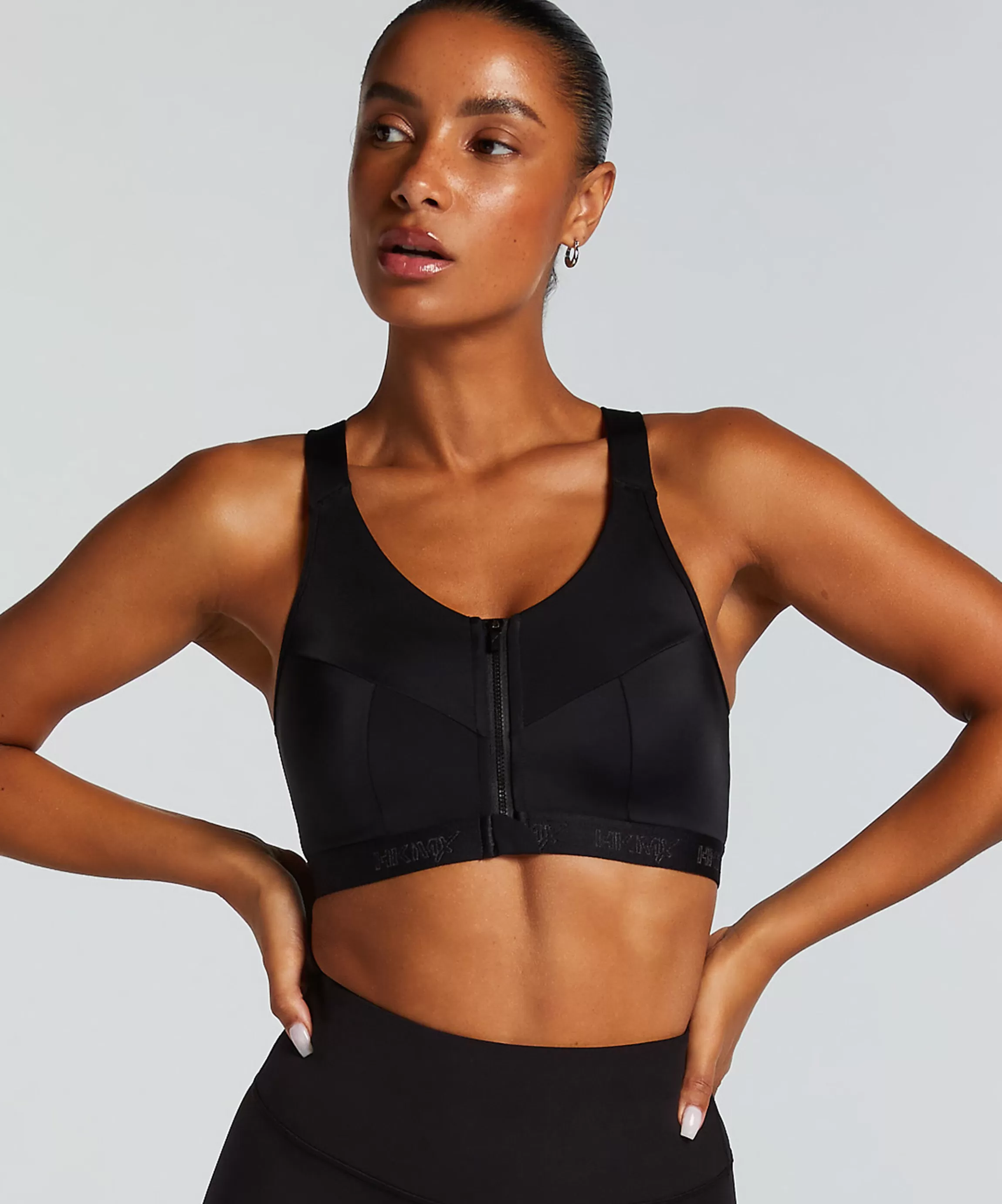 Hunkemöller Voorgevormde Bh'S*Hkmx Sport Bh The Pro Level 3 Zwart