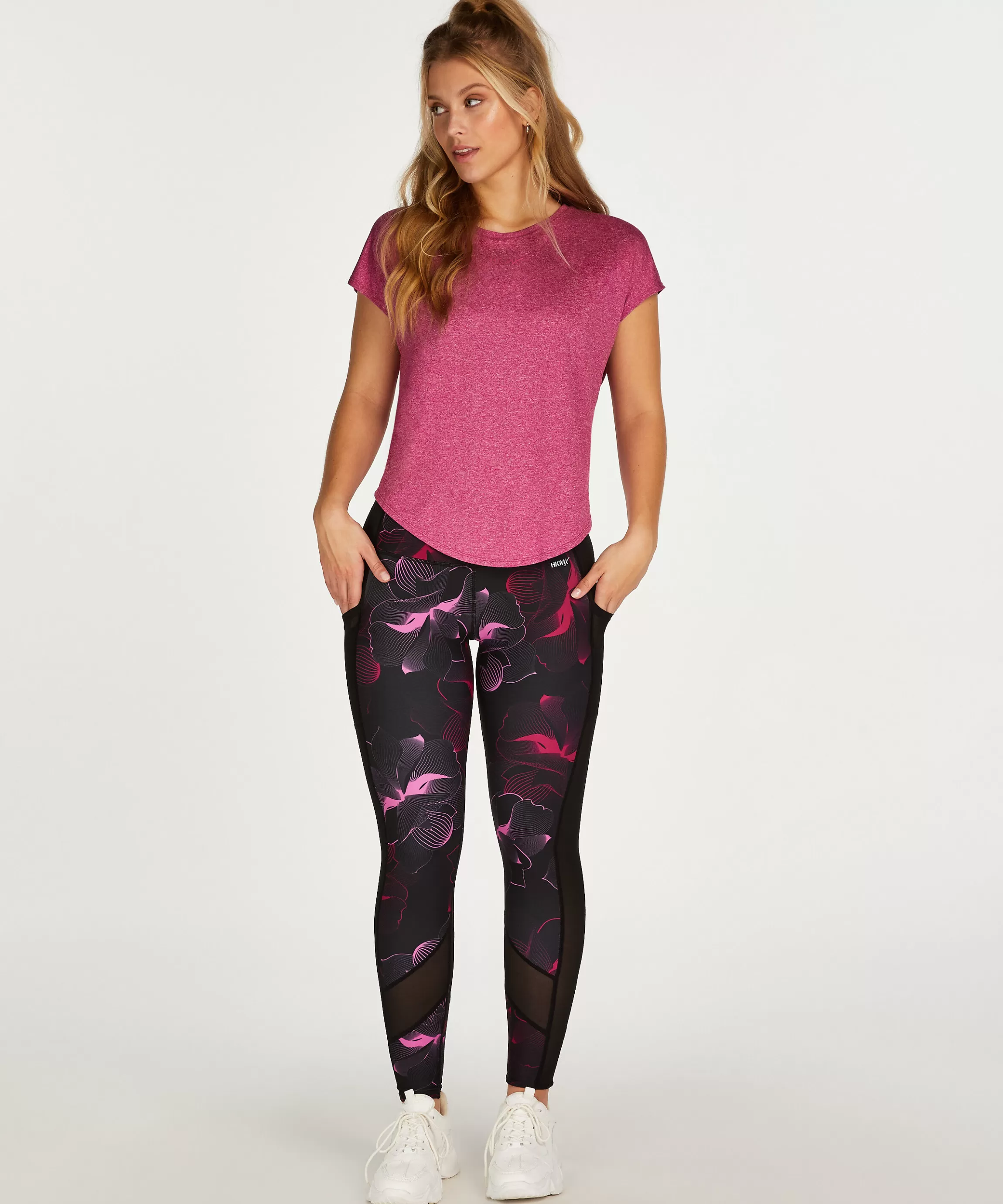 Hunkemöller Sport Tops*Hkmx Sport T-Shirt Asana Roze