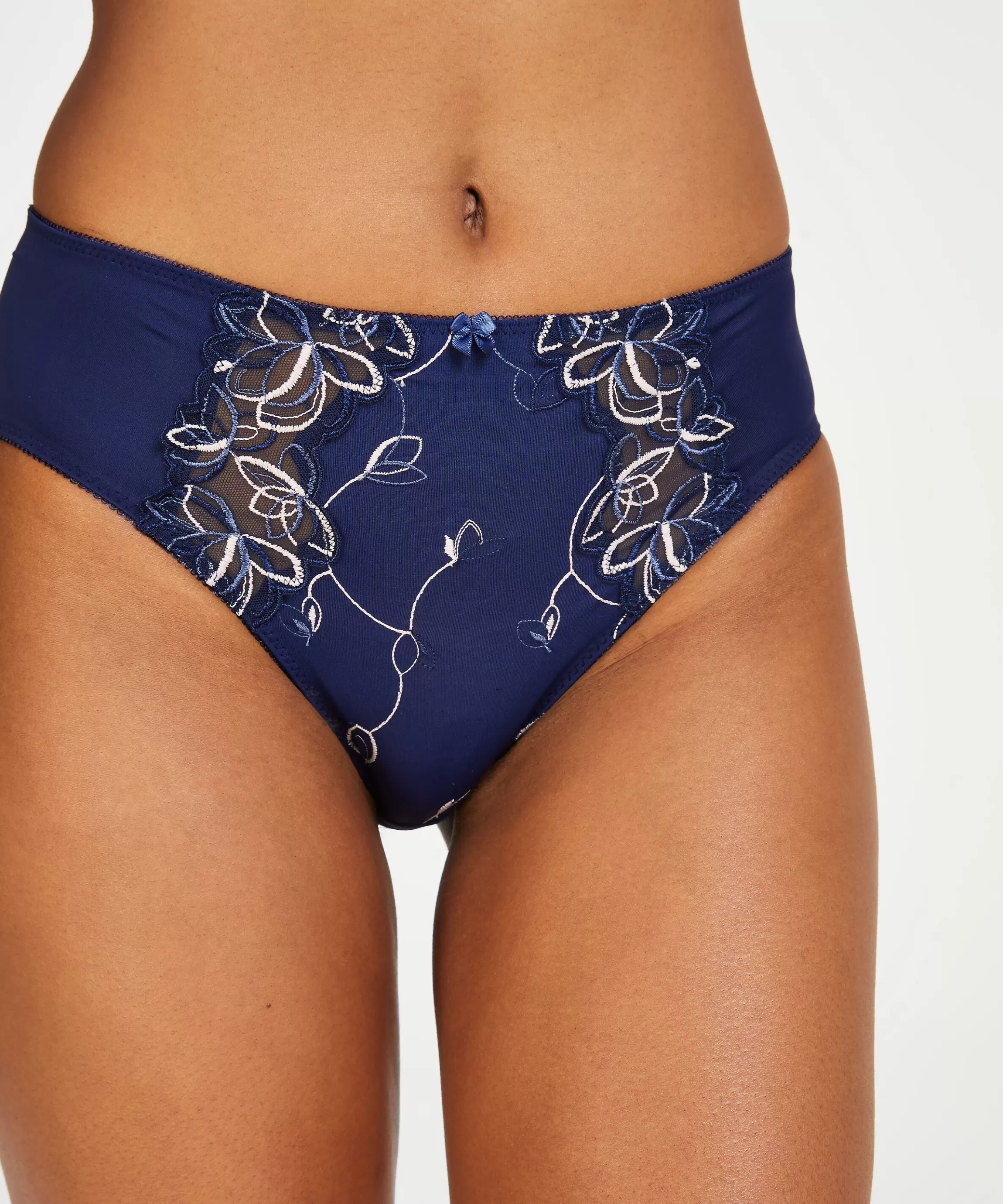 Hunkemöller Hoge Taille Slips*Hoge Slip Diva Blauw
