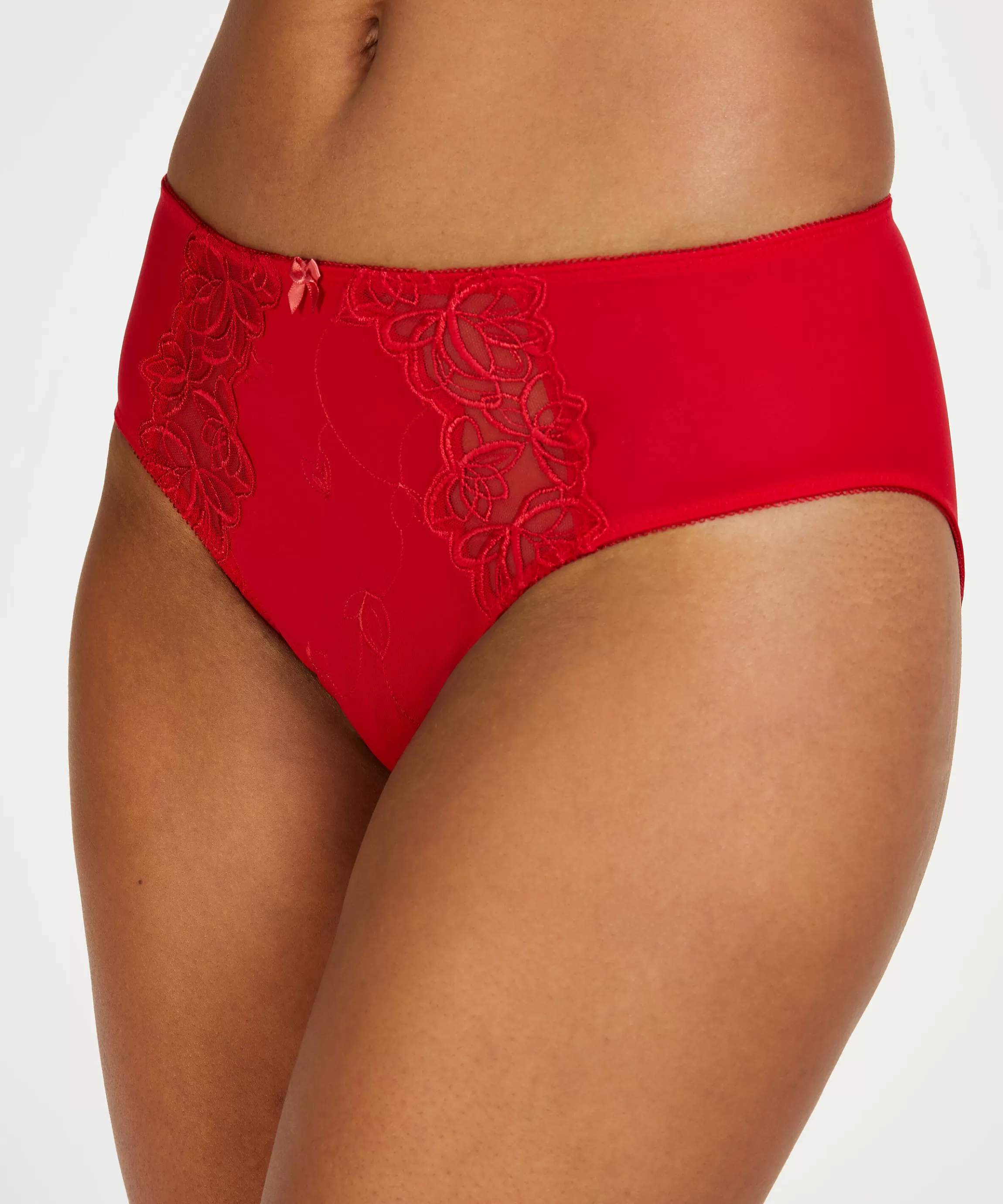 Hunkemöller Hoge Taille Slips*Hoge Slip Diva Rood