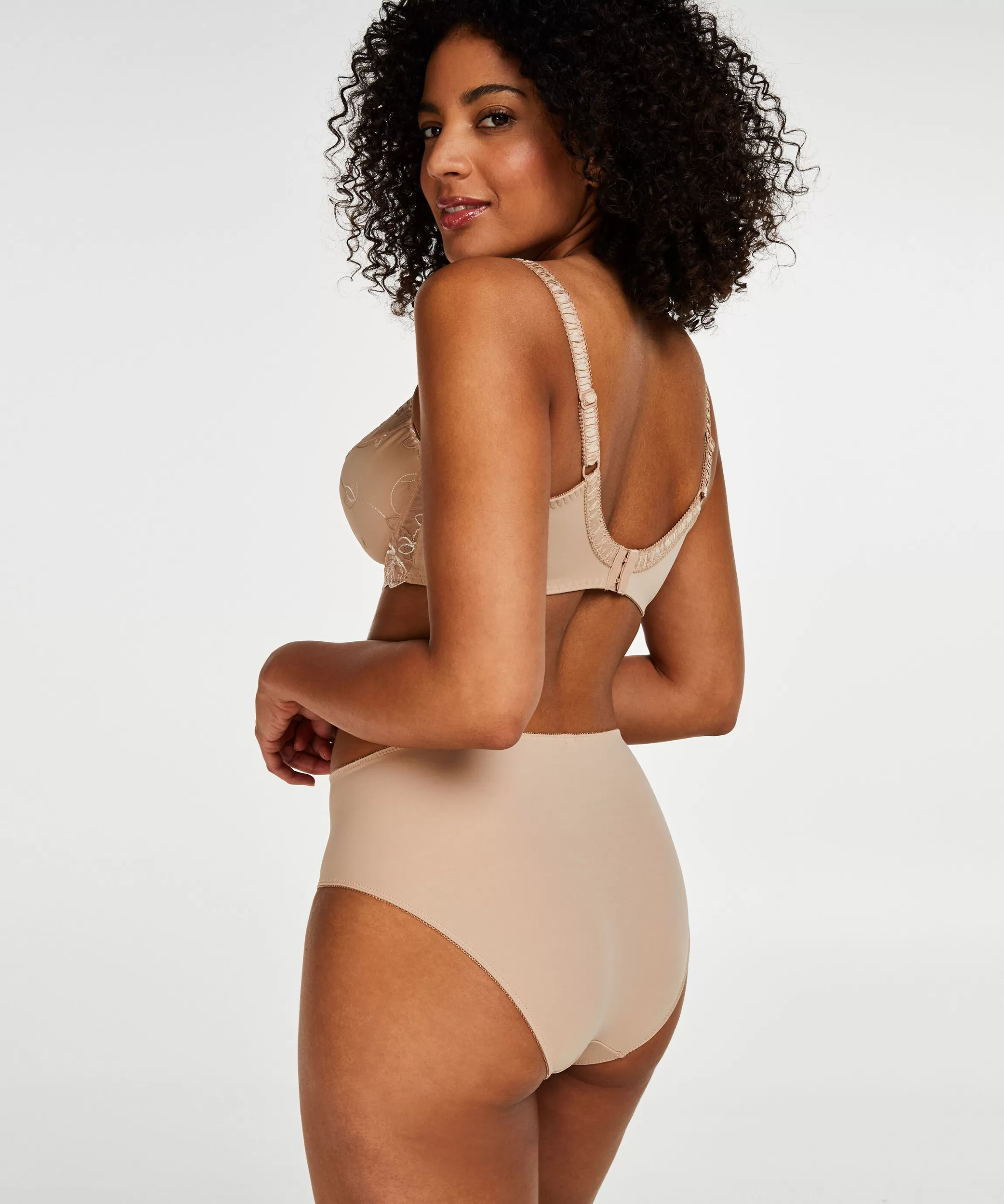 Hunkemöller Hoge Taille Slips*Hoge Slip Diva Beige