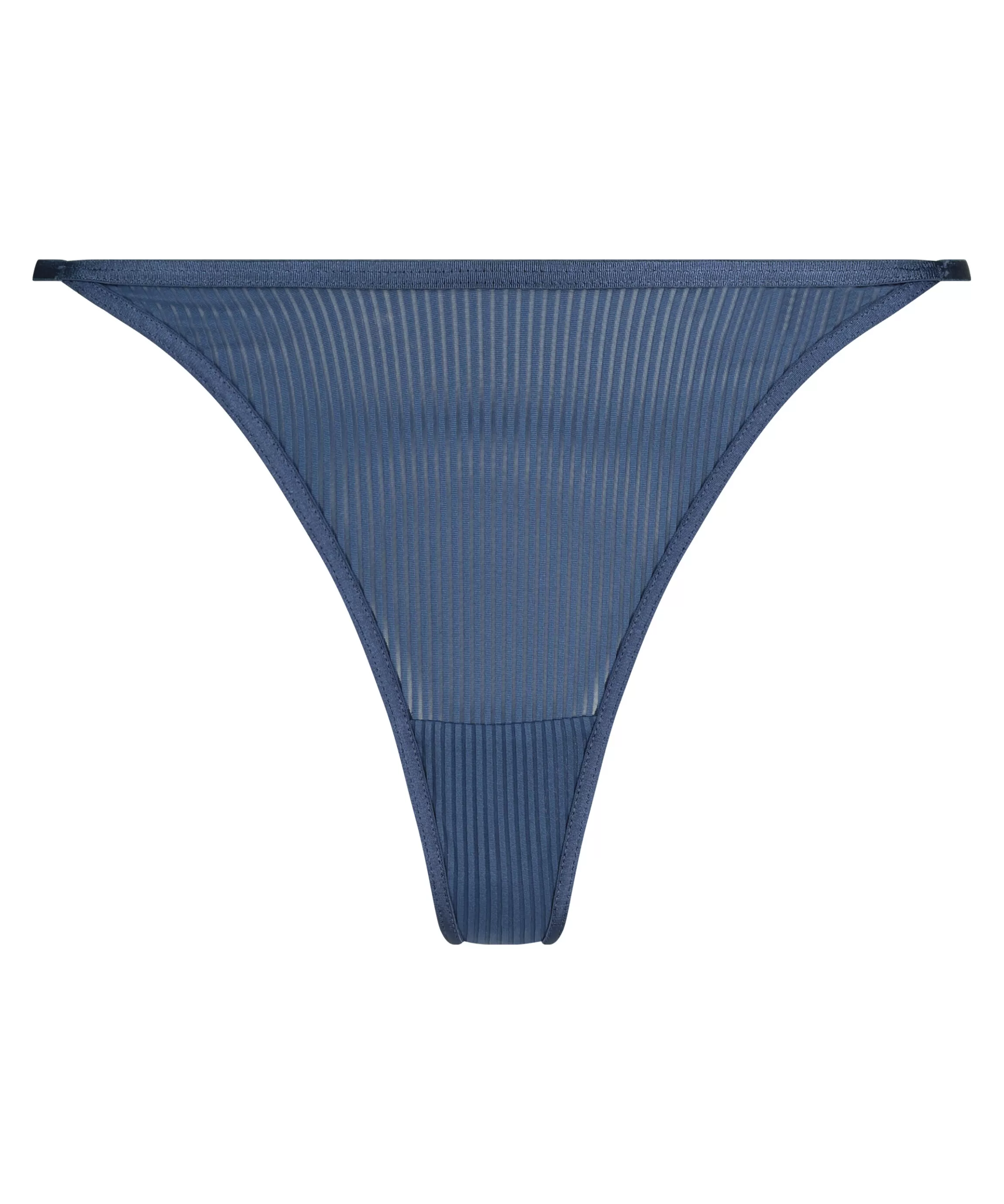 Hunkemöller Strings & Boxerstrings*Hoge String Kaiden Blauw
