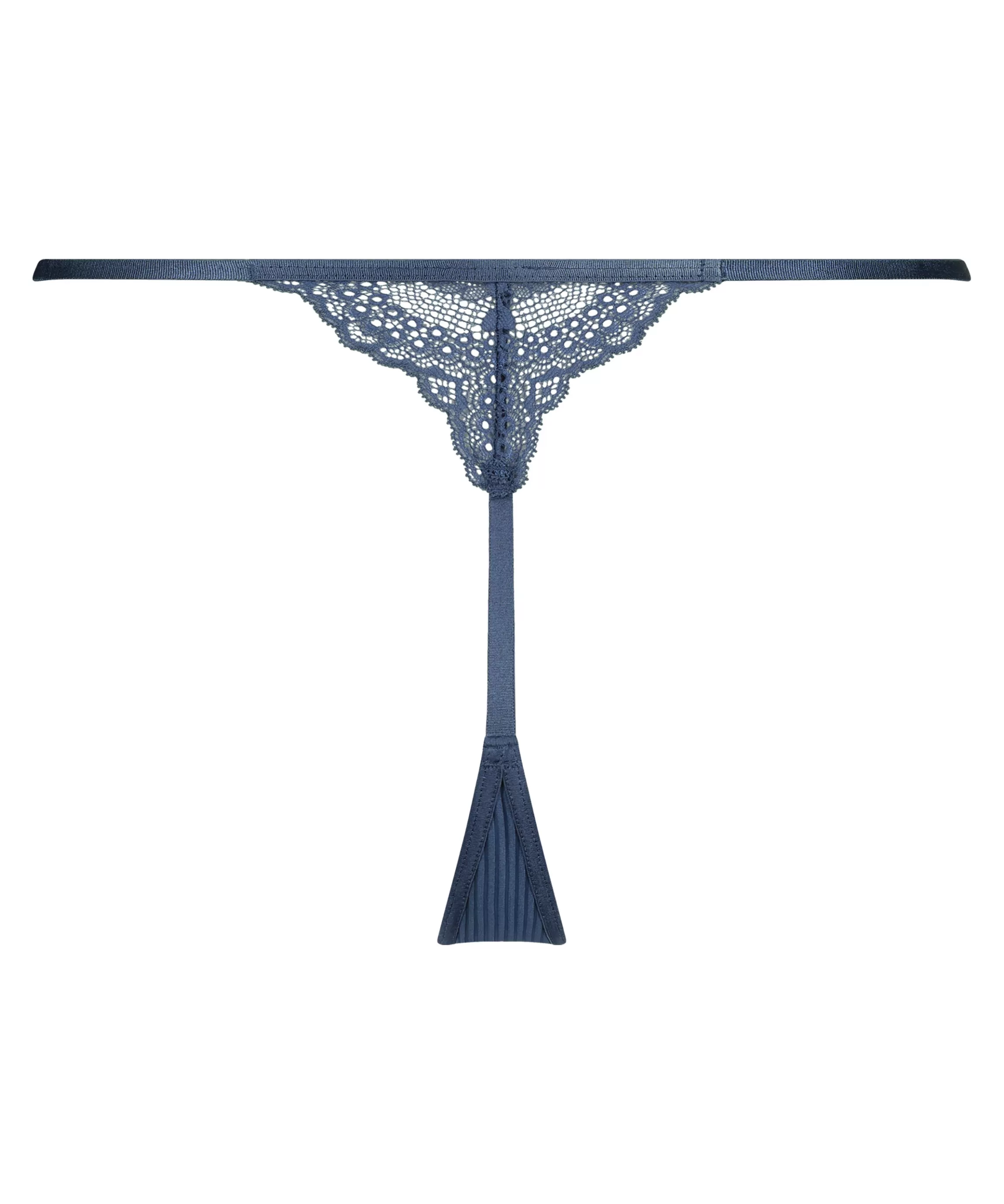 Hunkemöller Strings & Boxerstrings*Hoge String Kaiden Blauw