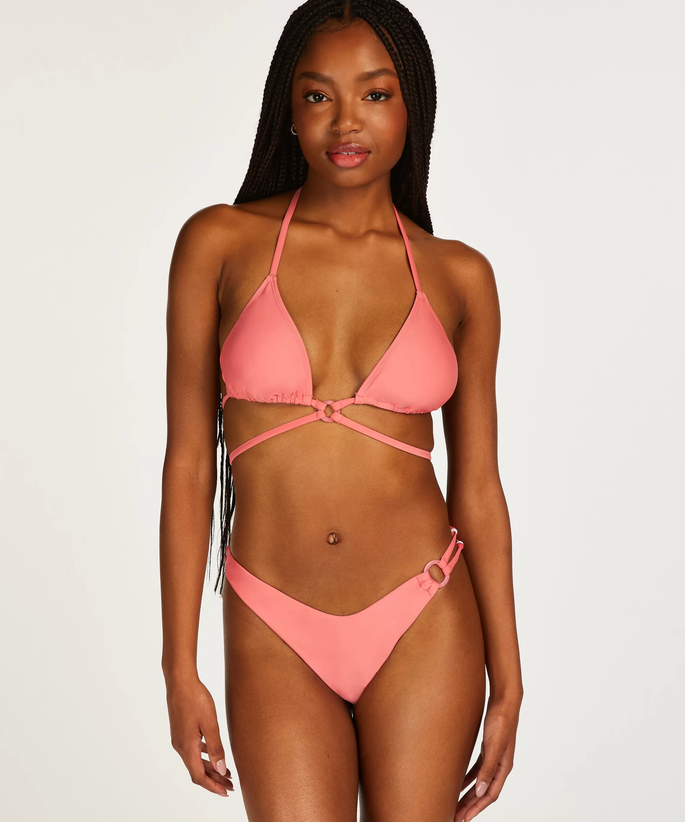 Hunkemöller Bikini'S*Hoog Uitgesneden Bikinibroekje Sicily Oranje
