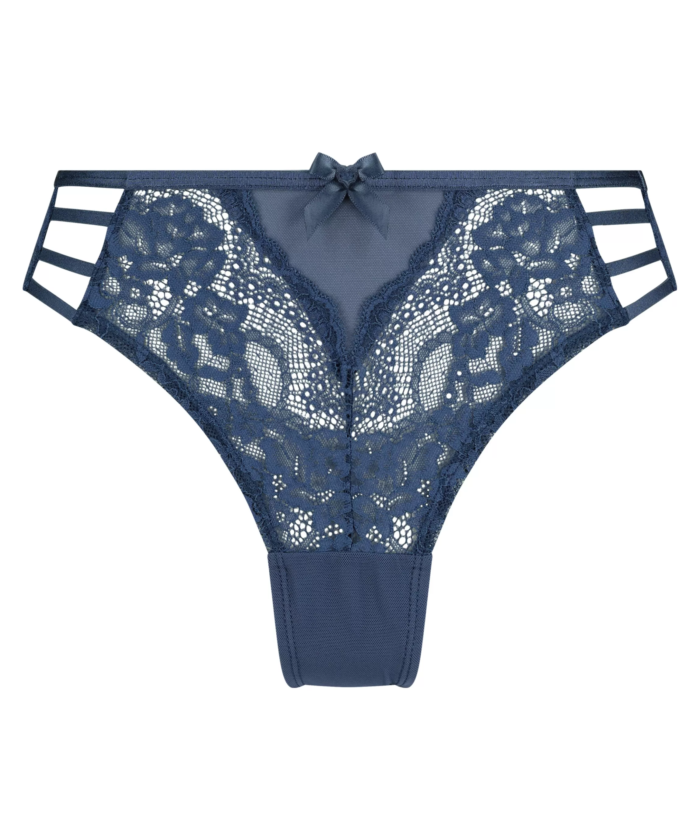 Hunkemöller Brazilians & V-Shapes*Hoog Uitgesneden Brazilian Belle Blauw