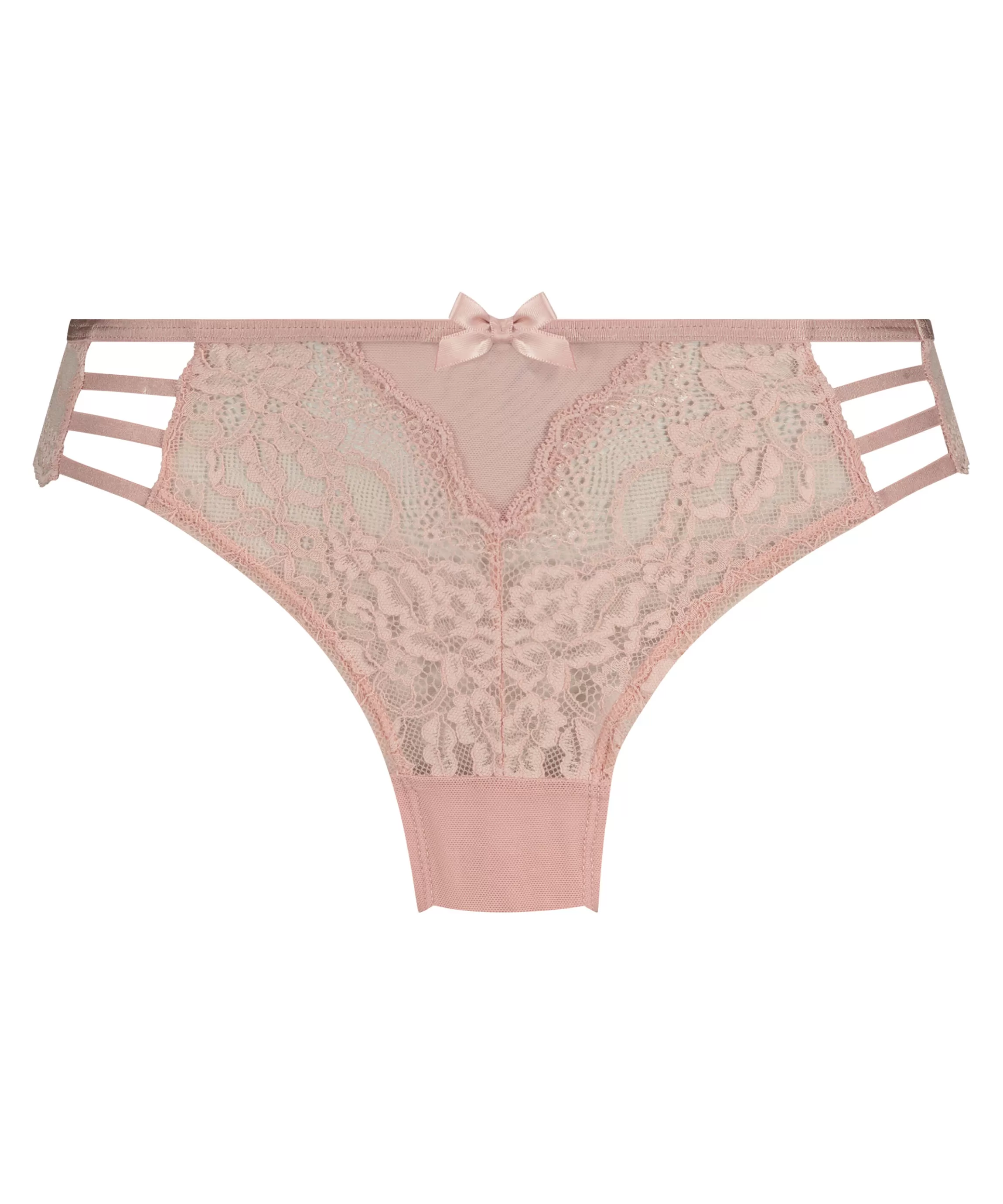 Hunkemöller Brazilians & V-Shapes*Hoog Uitgesneden Brazilian Belle Roze