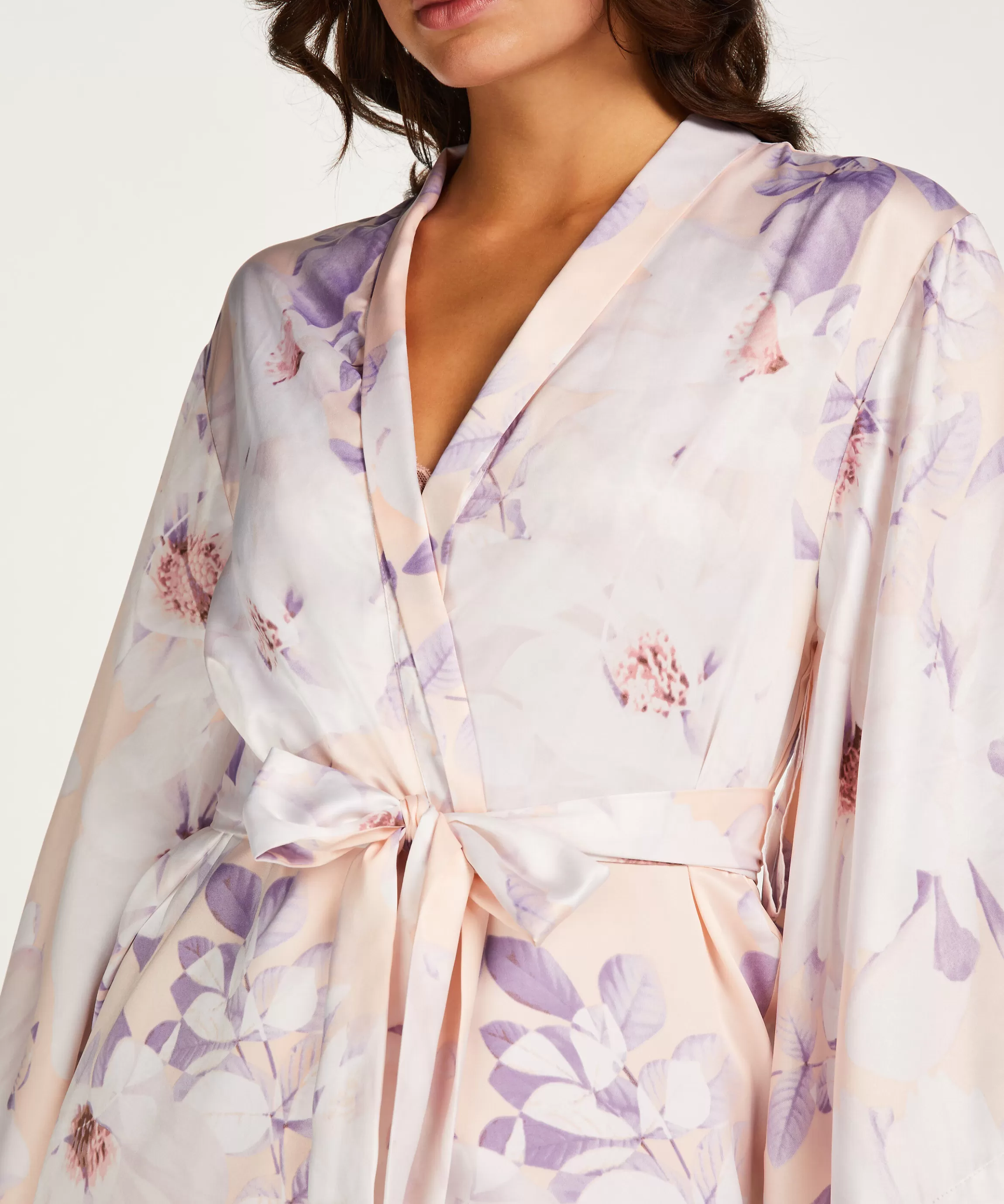 Hunkemöller Kimono'S*Kimono Satin Roze