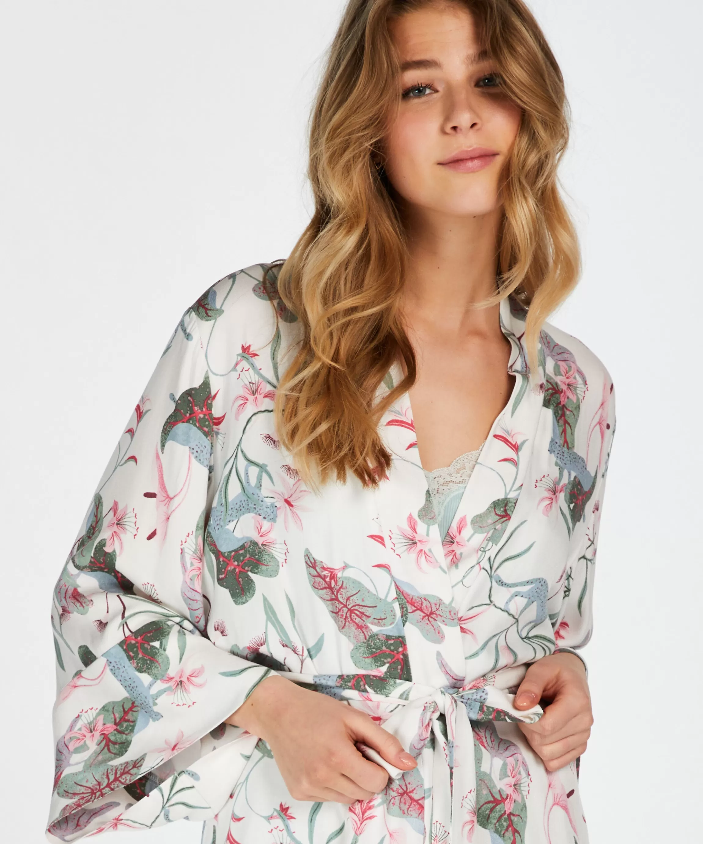 Hunkemöller Kimono'S*Kimono Woven Wit