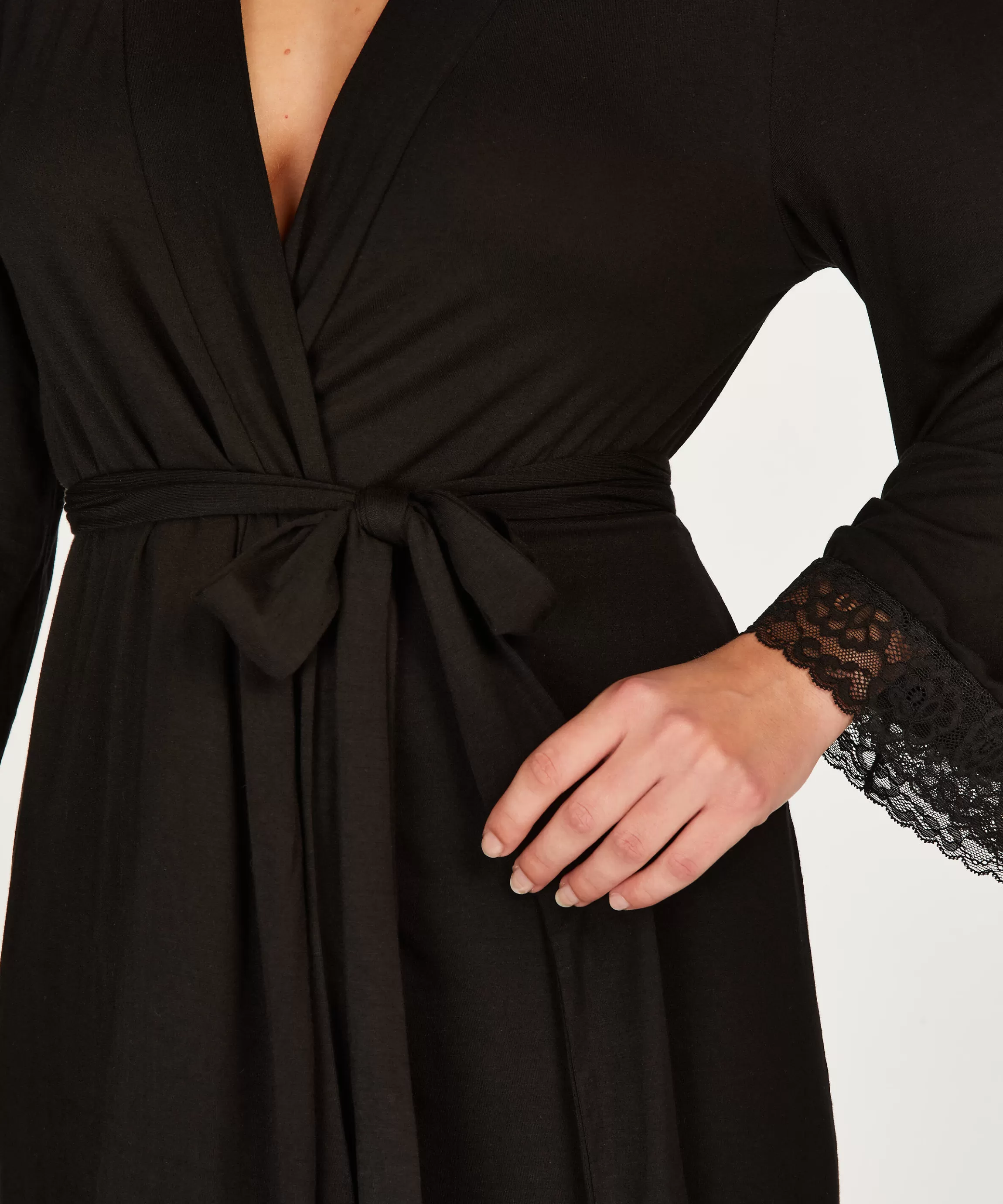 Hunkemöller Badjassen*Korte Badjas Zwart