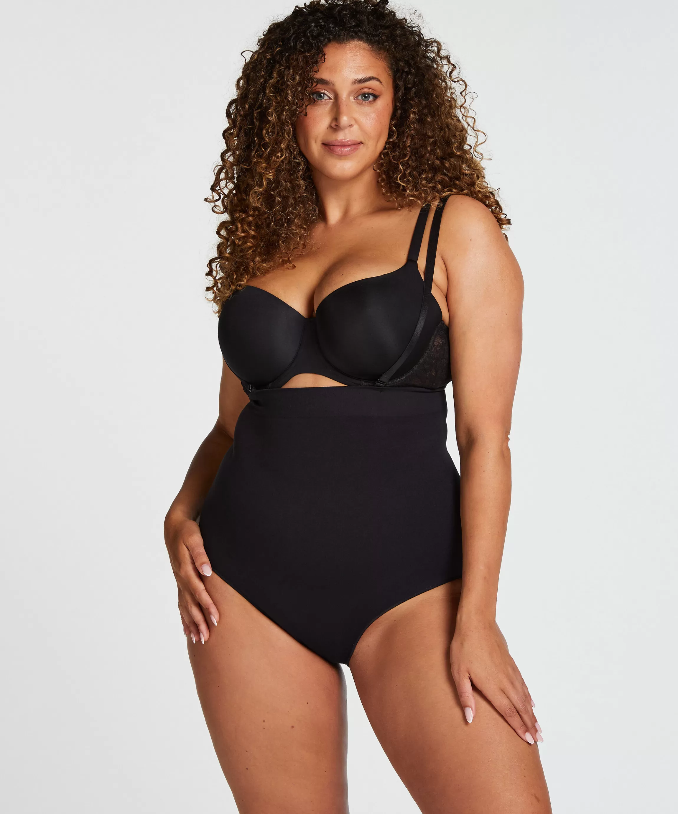 Hunkemöller Shapewear*Naadloze Corrigerend Slip Met Hoge Taille Zwart