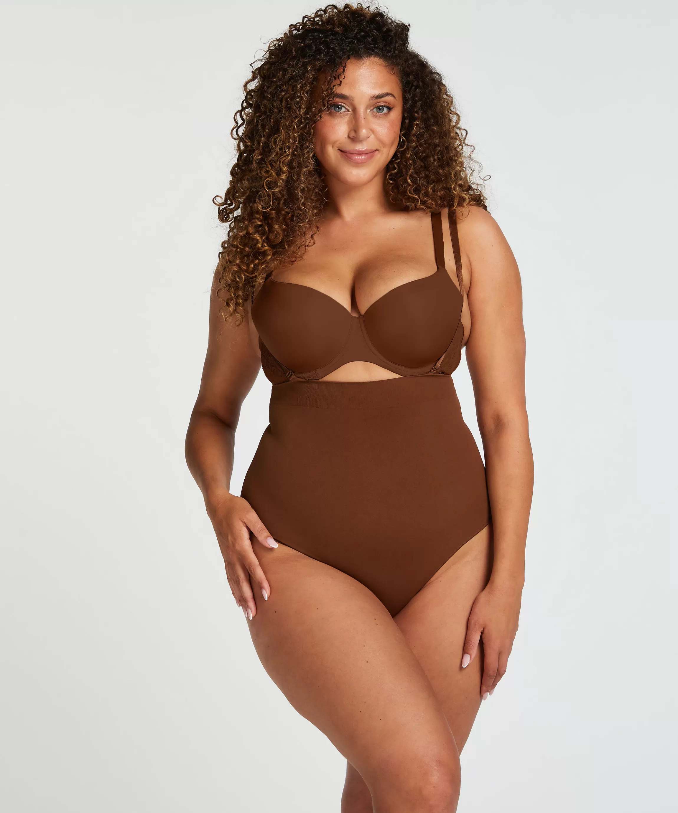 Hunkemöller Strings & Boxerstrings*Naadloze Corrigerend String Met Hoge Taille Rood