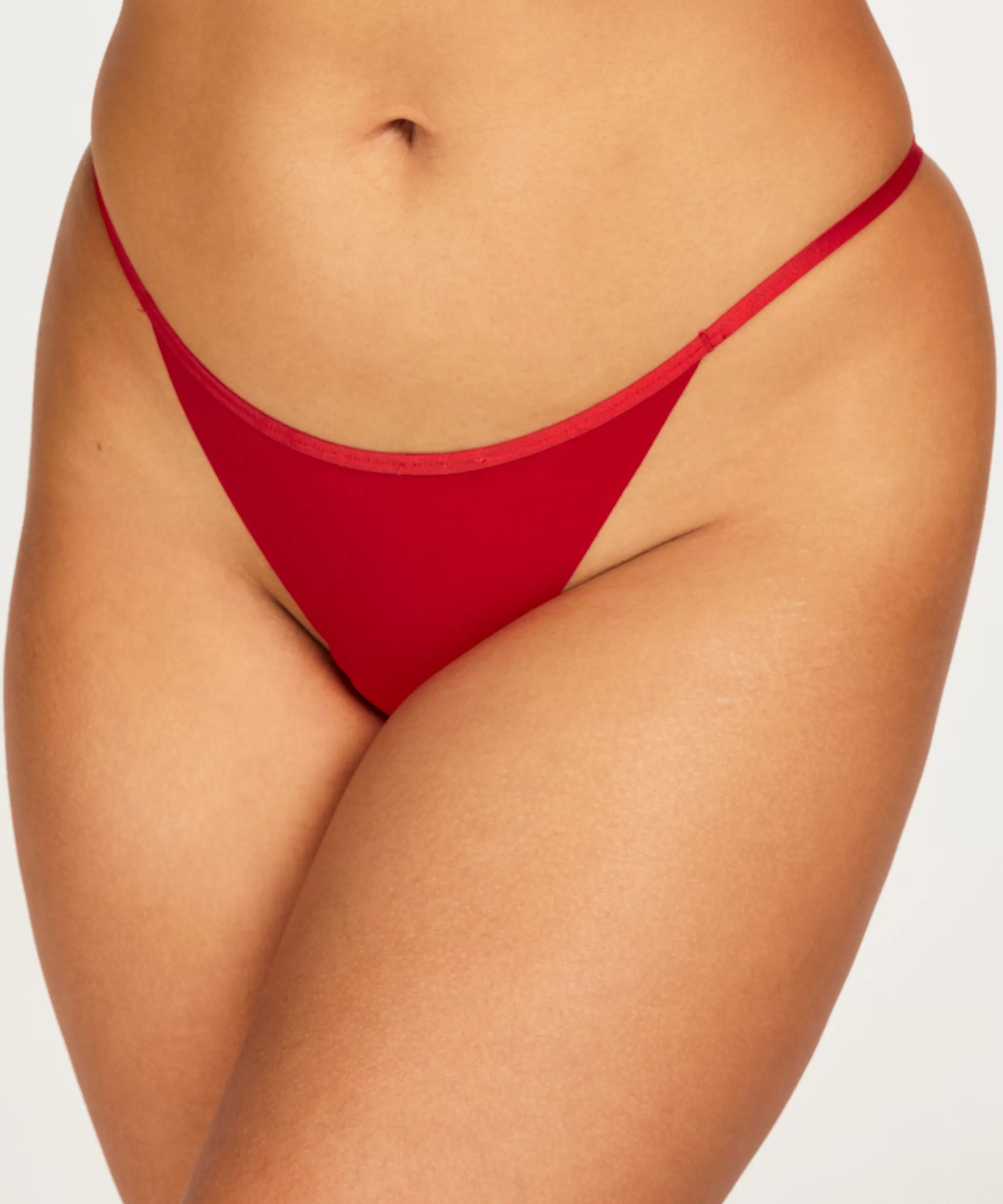 Hunkemöller Strings & Boxerstrings*Naadloze String Rood