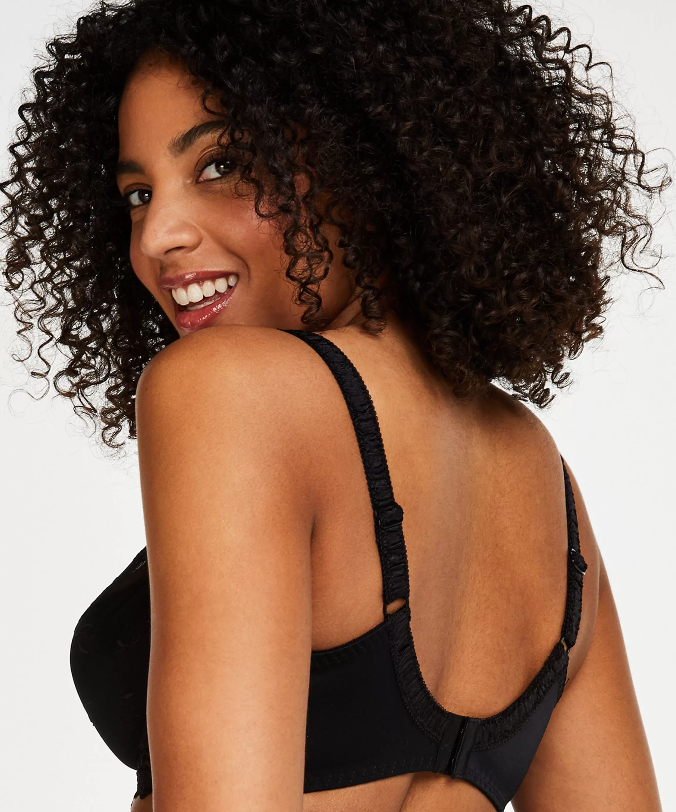Hunkemöller Grote Maten Bh'S*Niet-Voorgevormde Beugel Bh Diva Zwart