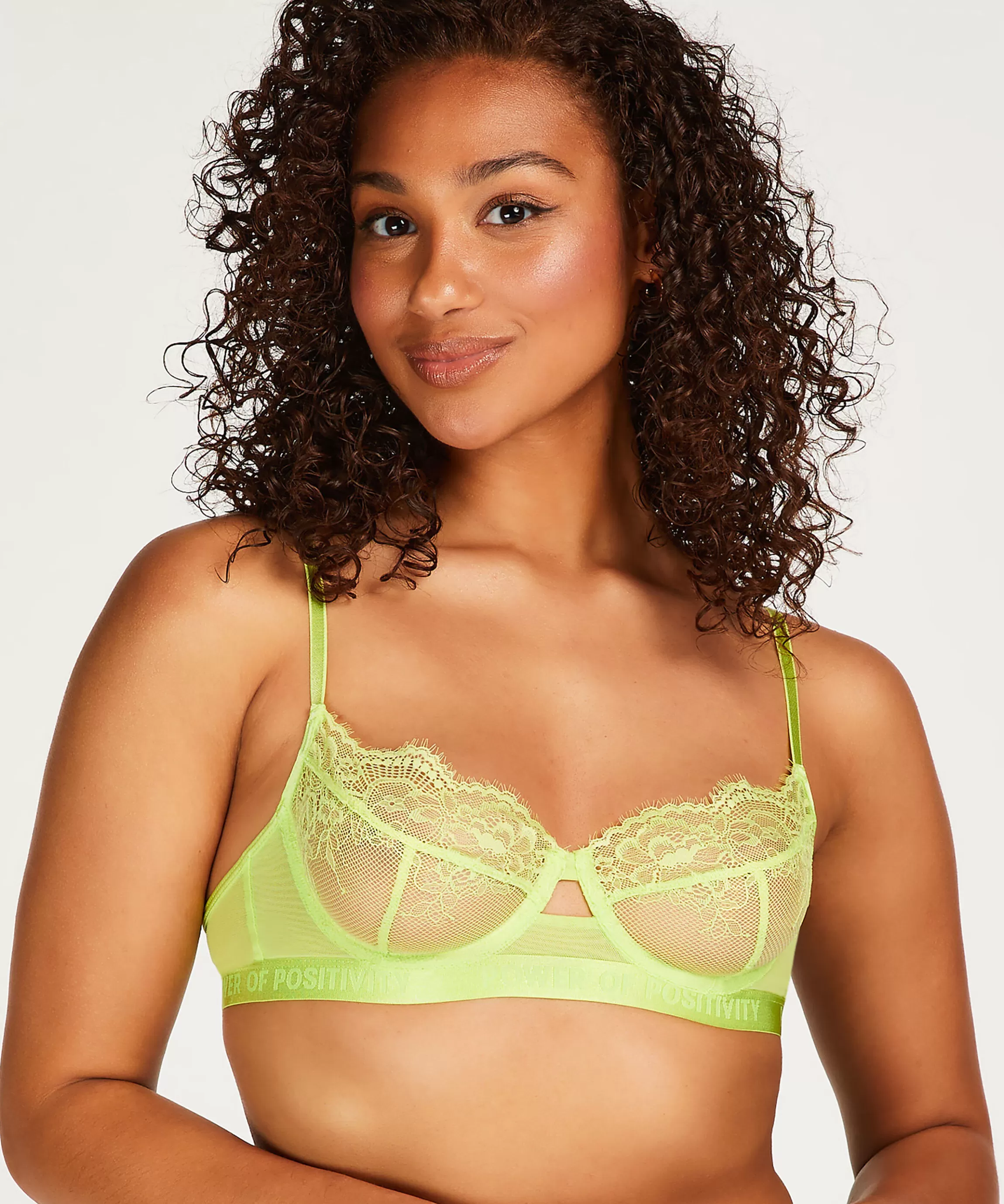 Hunkemöller Niet Voorgevormde Bh'S*Niet-Voorgevormde Beugel Bh Honey Groen