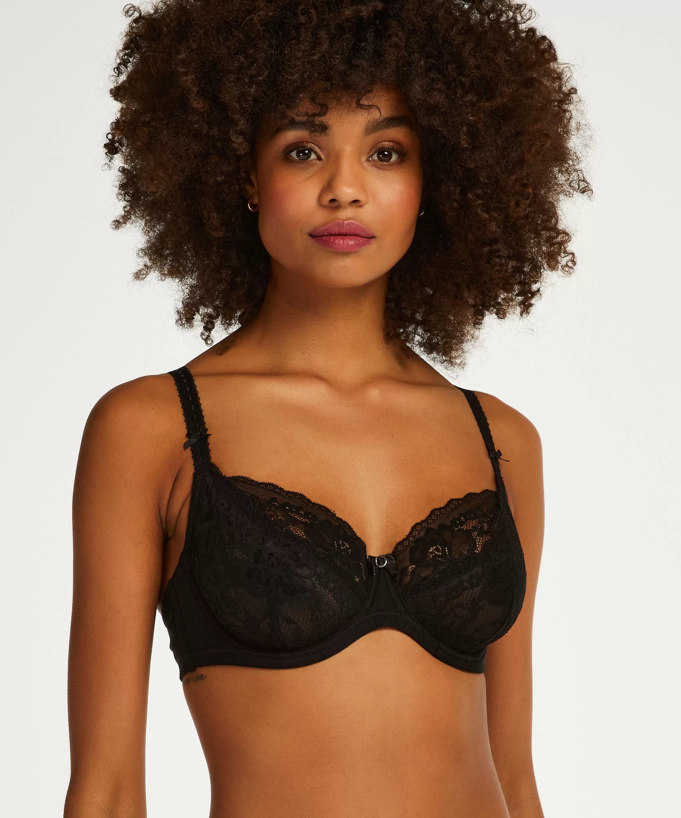 Hunkemöller Grote Maten Bh'S*Niet-Voorgevormde Beugel Bh Maya Zwart