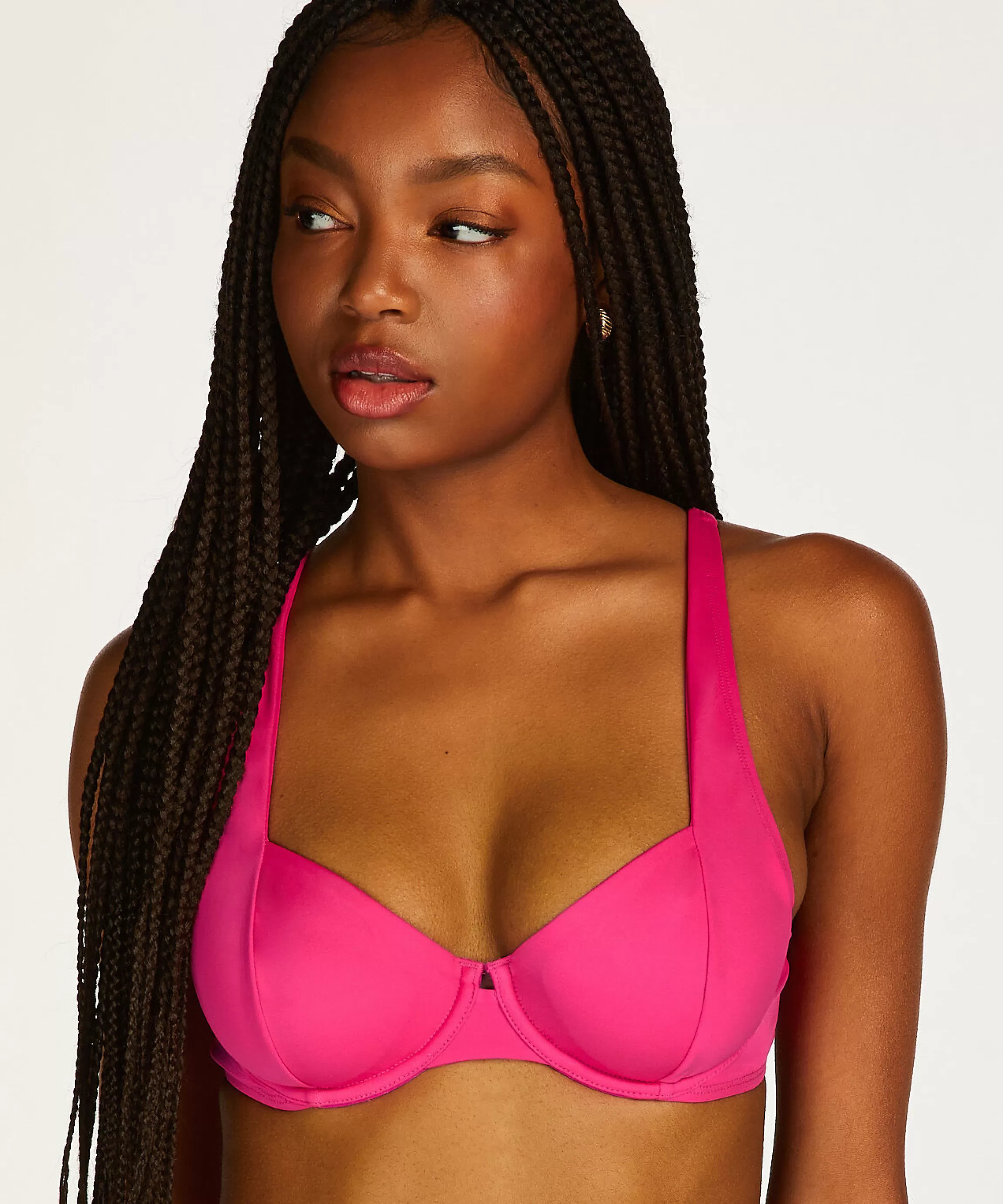 Hunkemöller Bikini'S*Niet-Voorgevormde Beugel Bikinitop Florida Roze