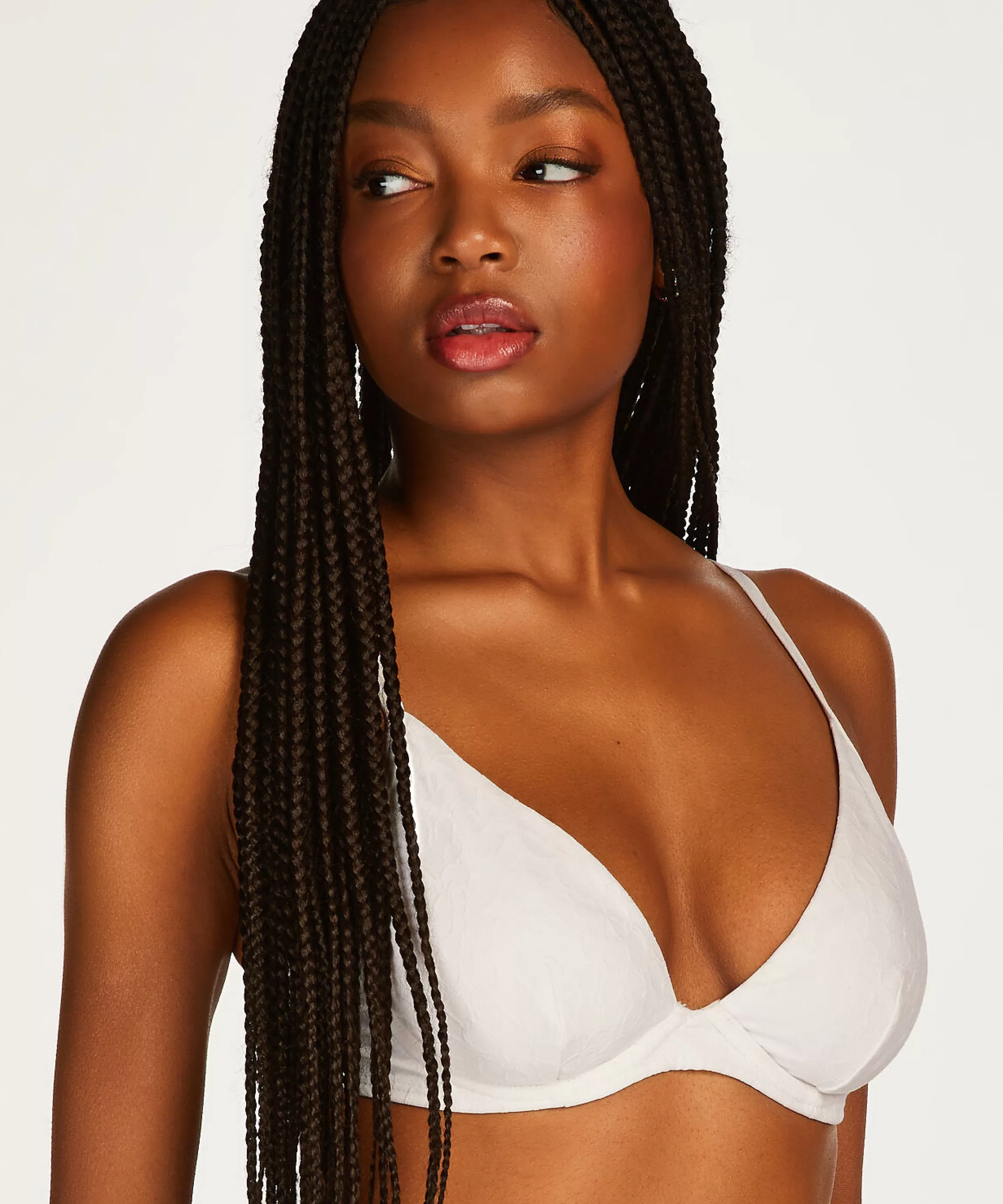 Hunkemöller Bikini'S*Niet-Voorgevormde Beugel Bikinitop Sri Lanka Wit
