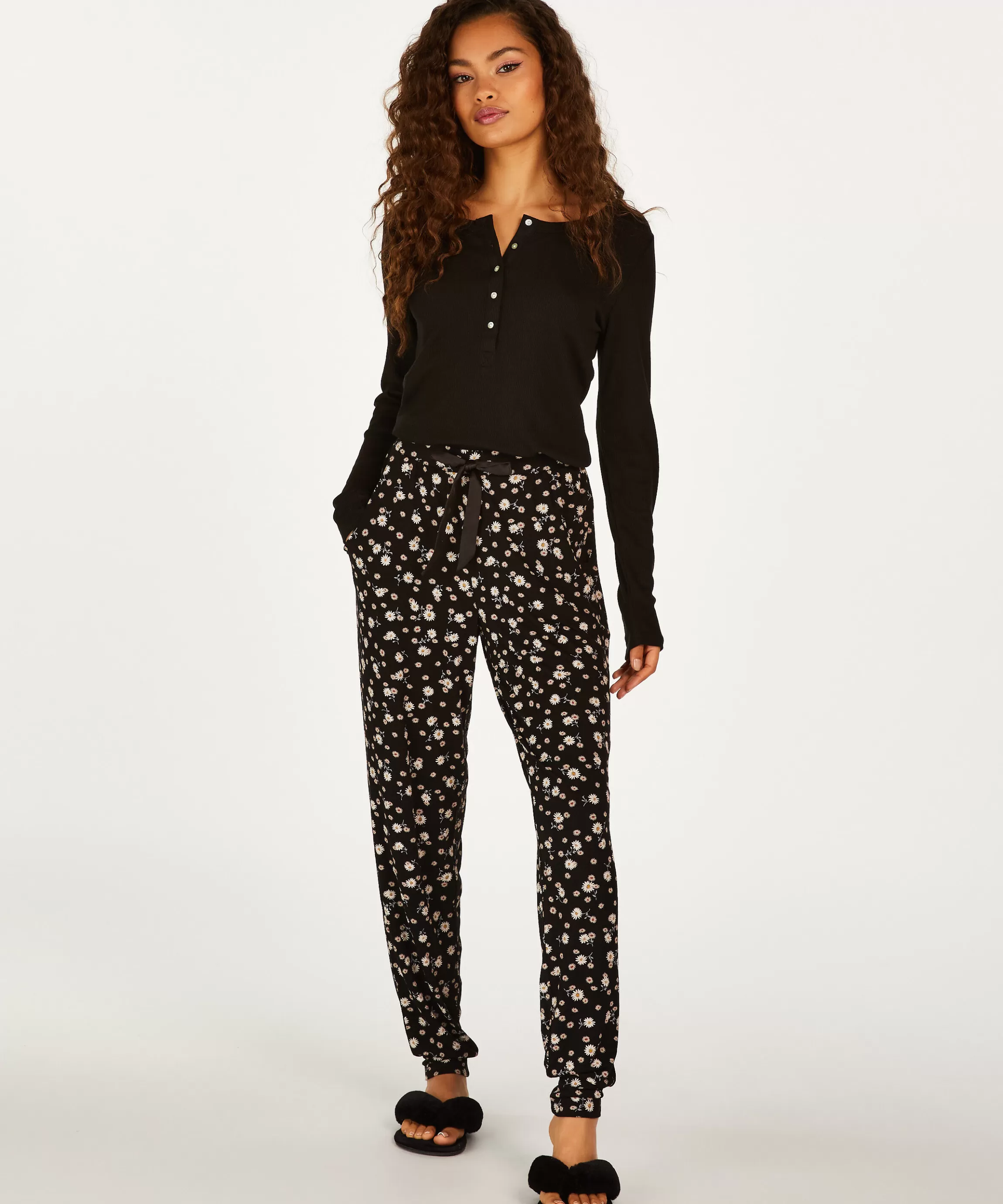 Hunkemöller Pyjama'S*Pyjamabroek Jersey Zwart