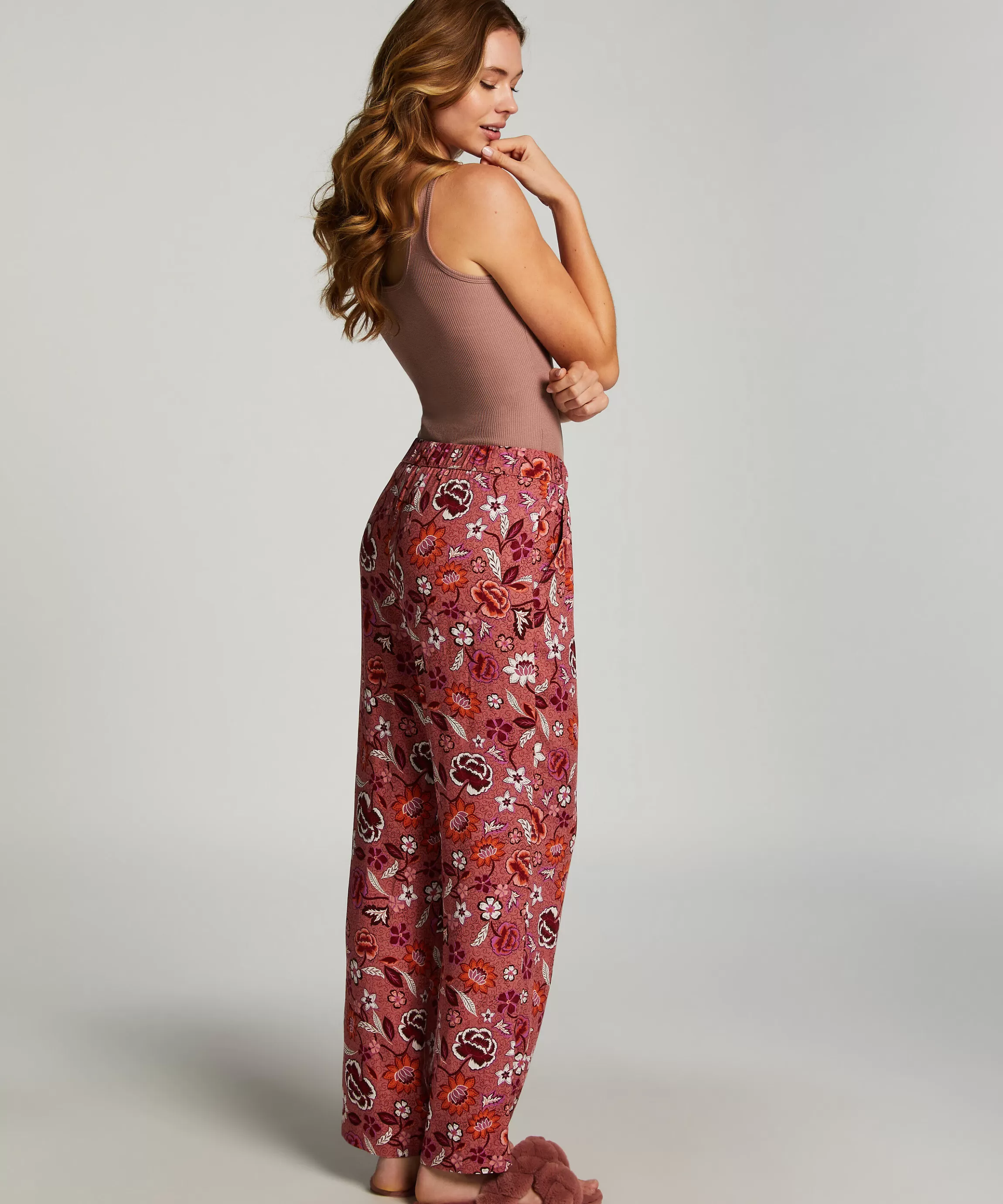 Hunkemöller Pyjama'S*Pyjamabroek Woven Roze