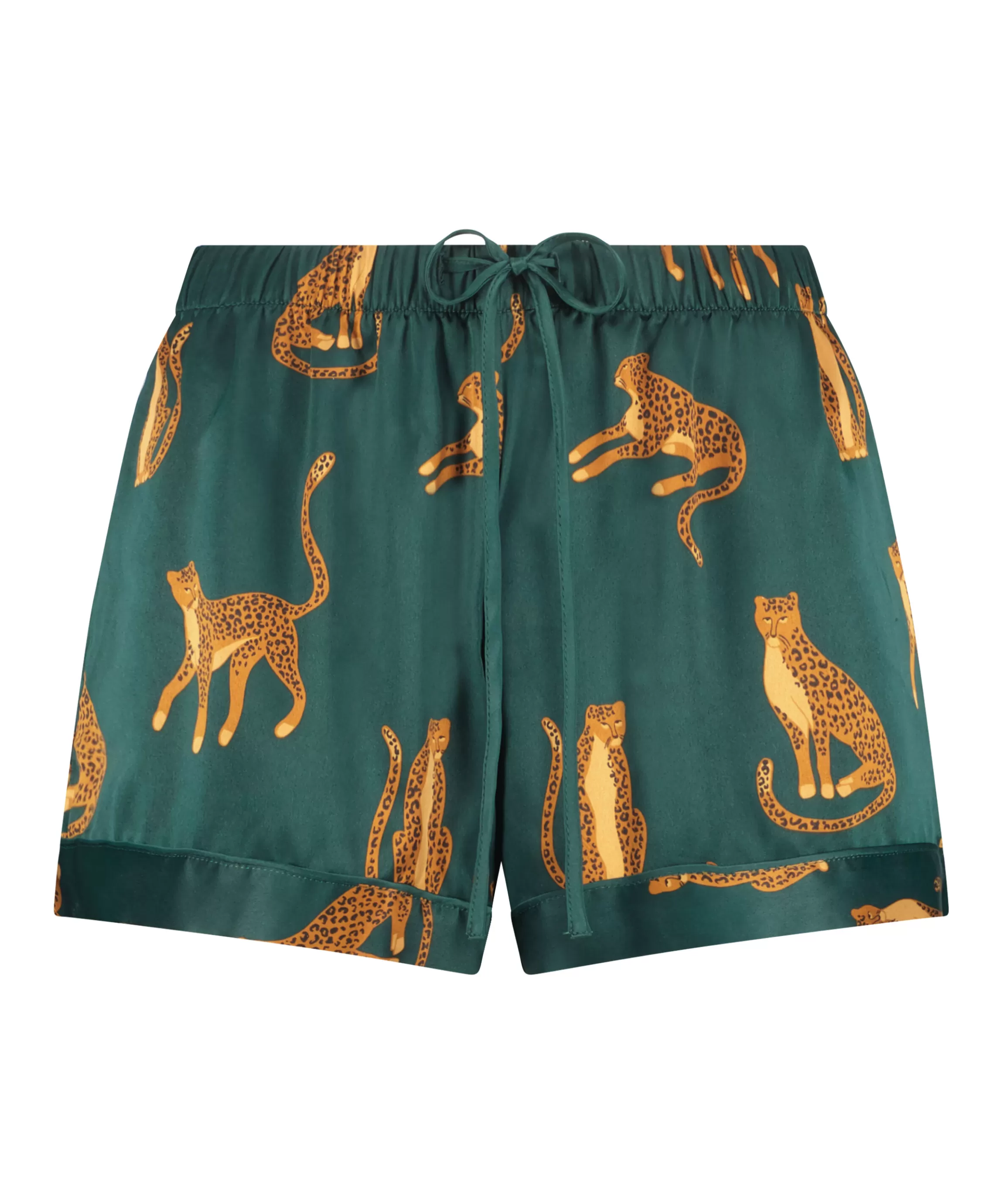 Hunkemöller Pyjama'S*Satin Shorts Groen